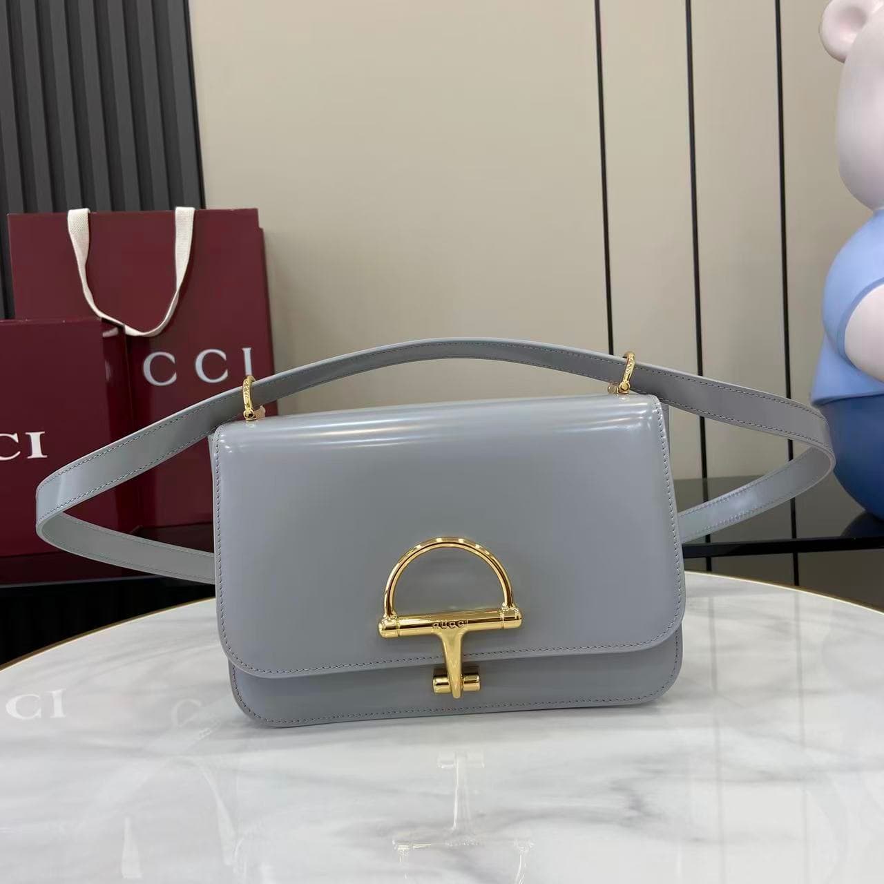 Gucci Grey Small Backpack 846705