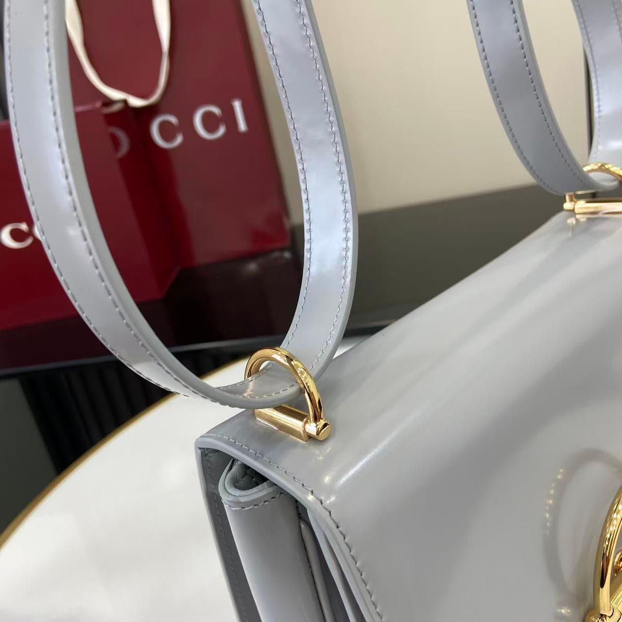 Gucci Grey Small Backpack 846705