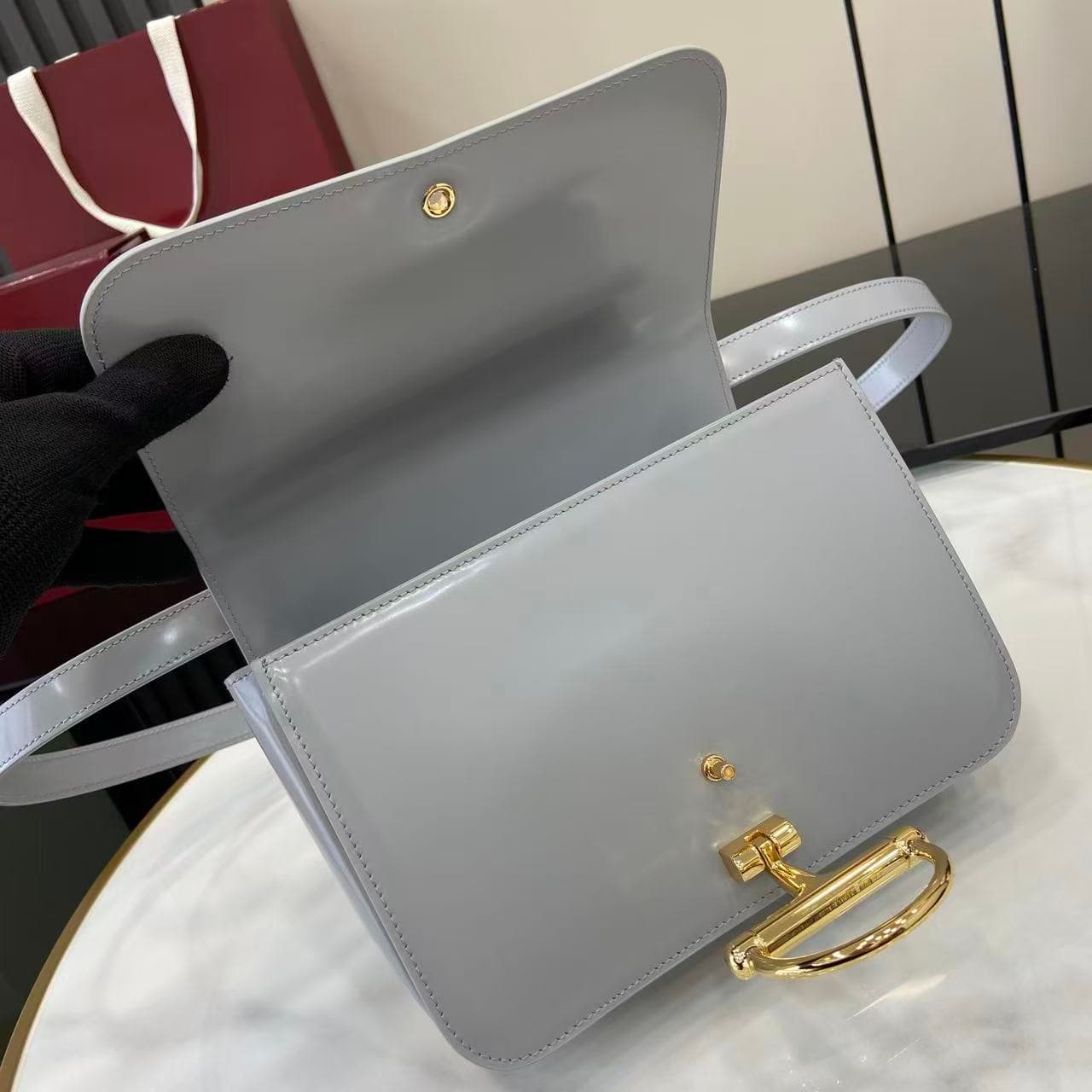 Gucci Grey Small Backpack 846705