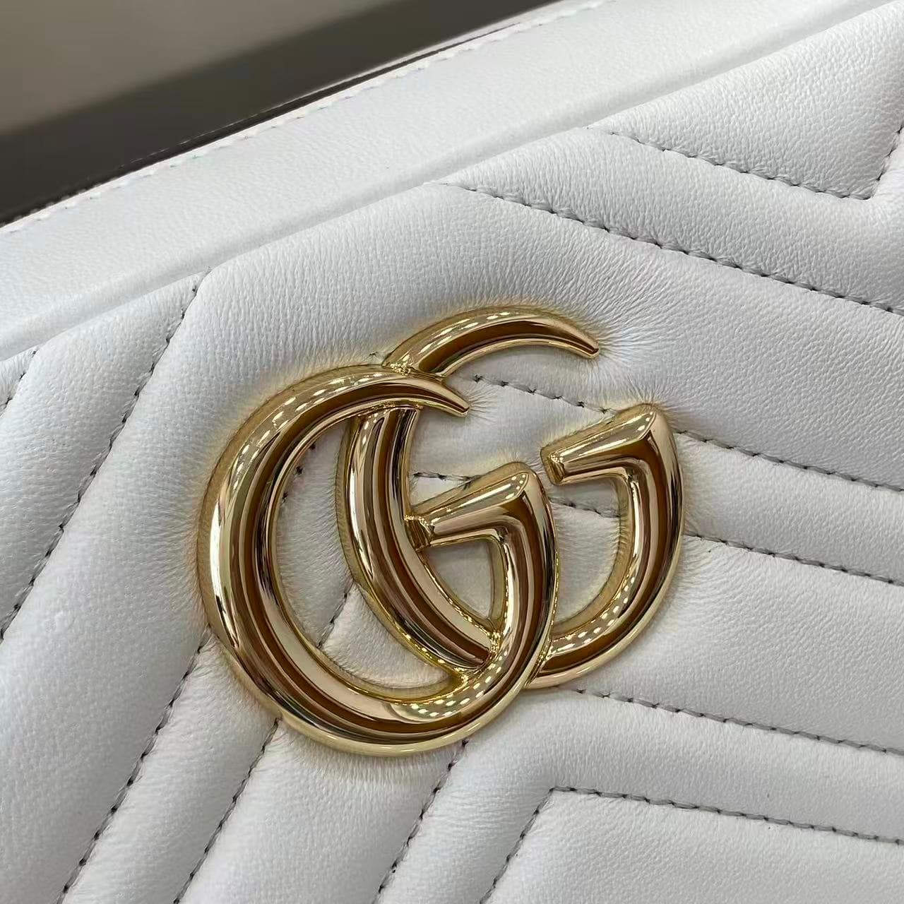 Gucci White Crossbody Bag 855273