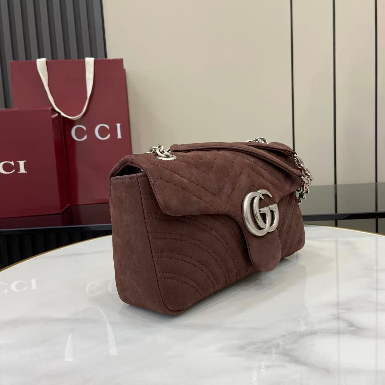 Gucci Brown Medium Bag 837267