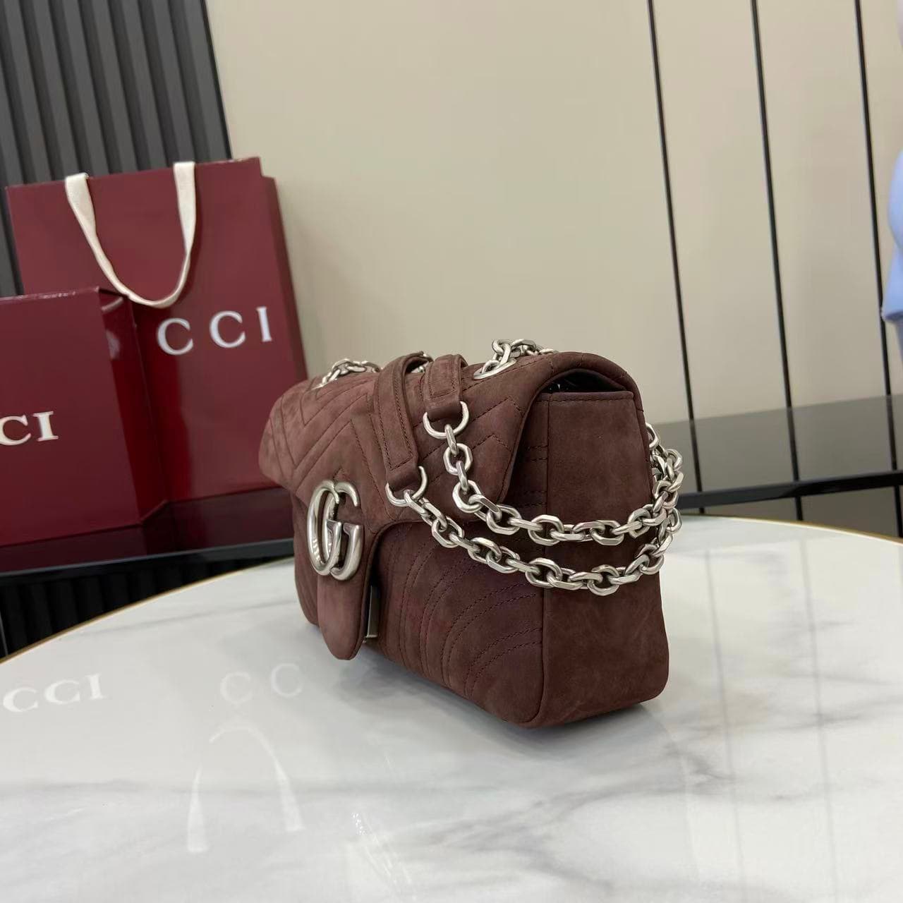 Gucci Brown Medium Bag 837267