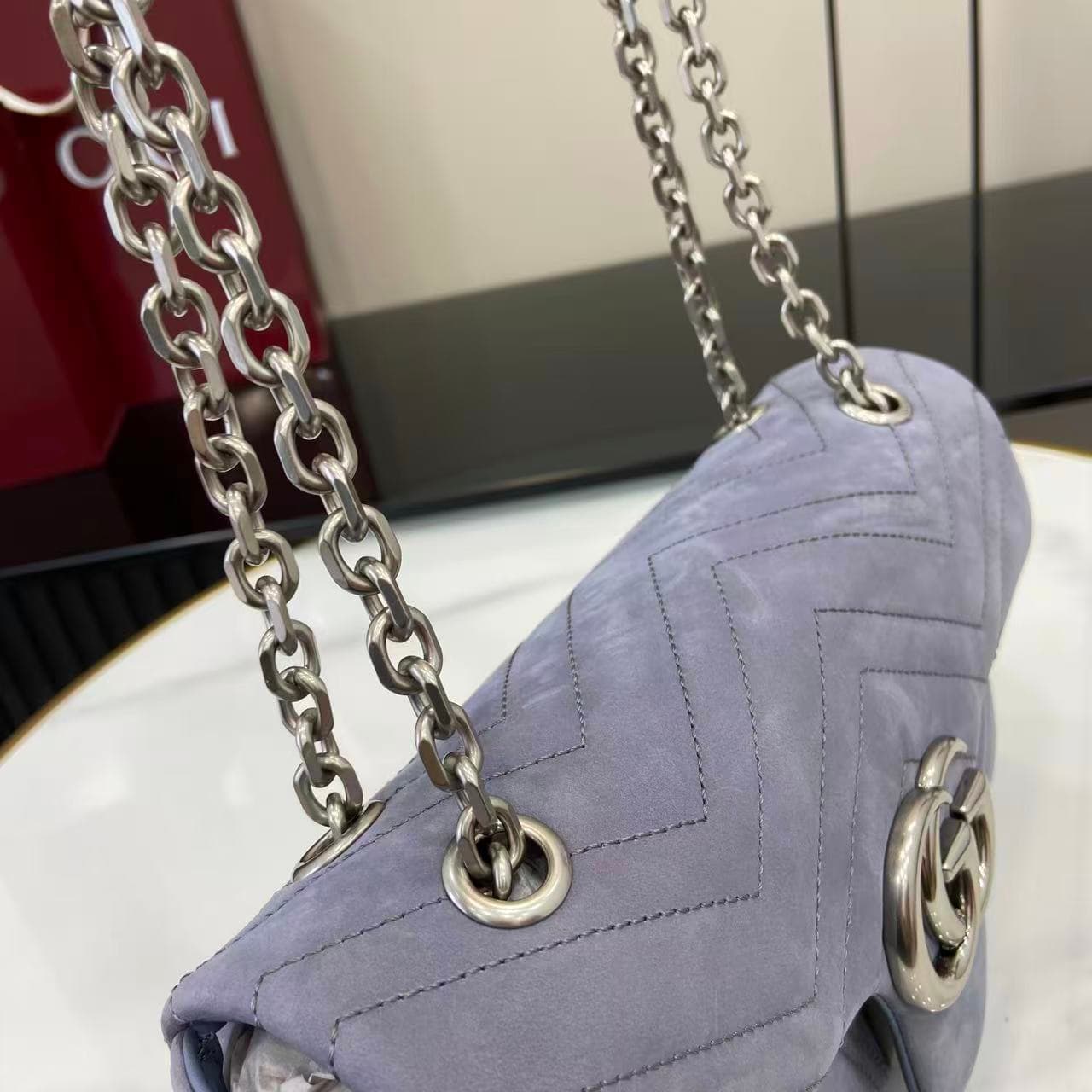 Gucci Grey Medium Bag 837267