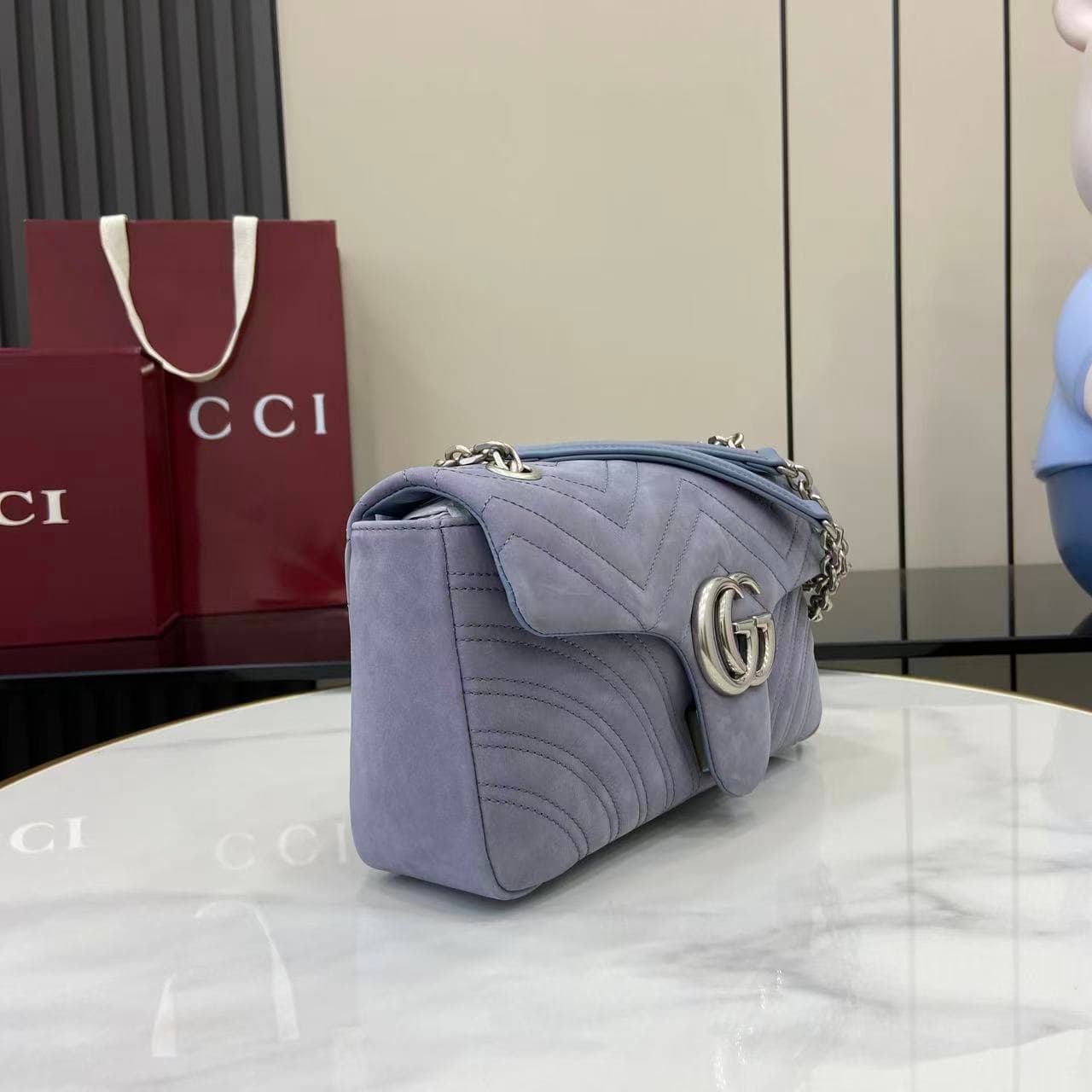 Gucci Grey Medium Bag 837267