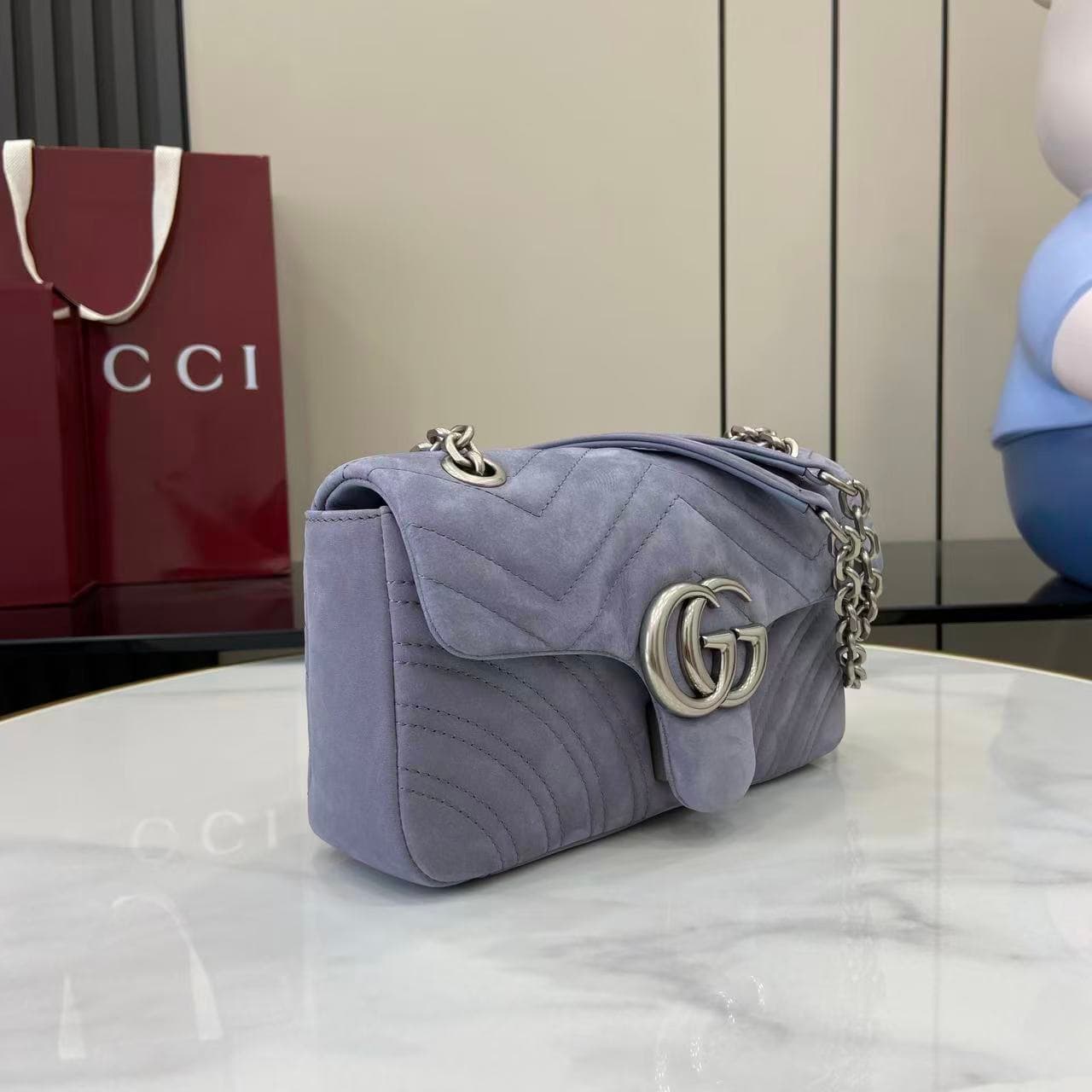 Gucci Grey Medium Bag 837280