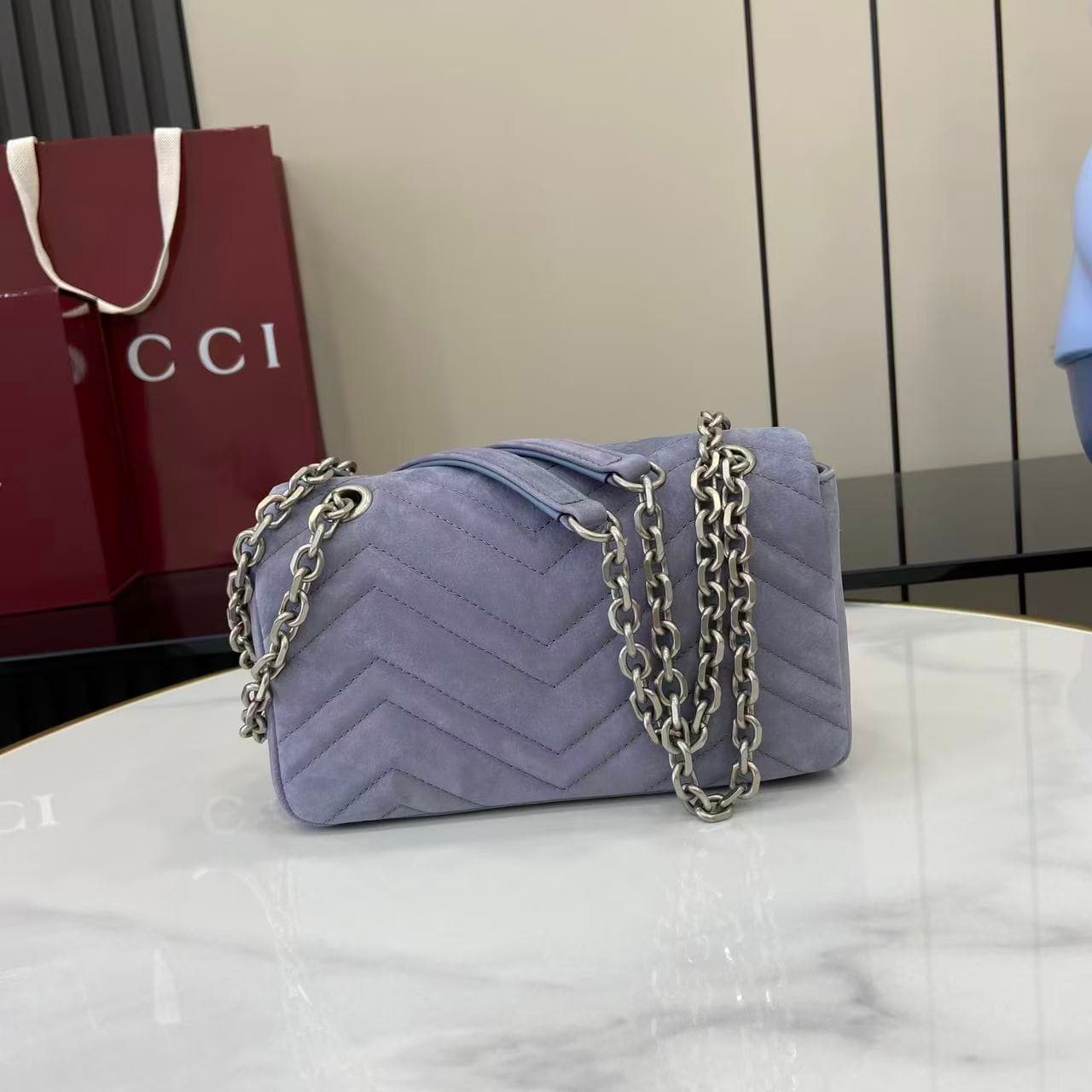Gucci Grey Medium Bag 837280