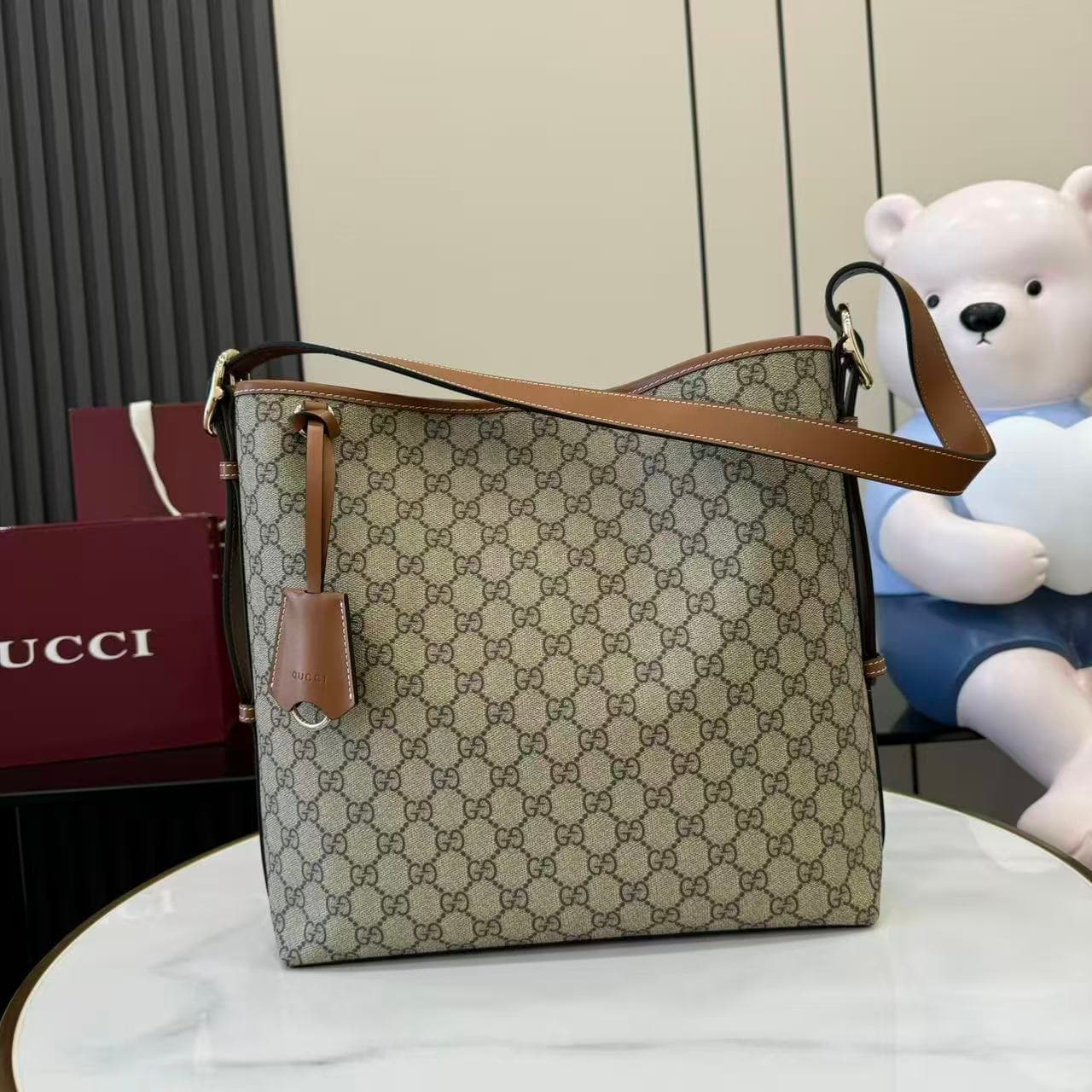 Gucci Brown Bucket Bag 847452