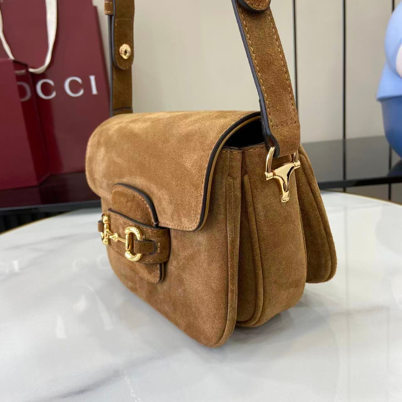 Gucci Brown Backpack