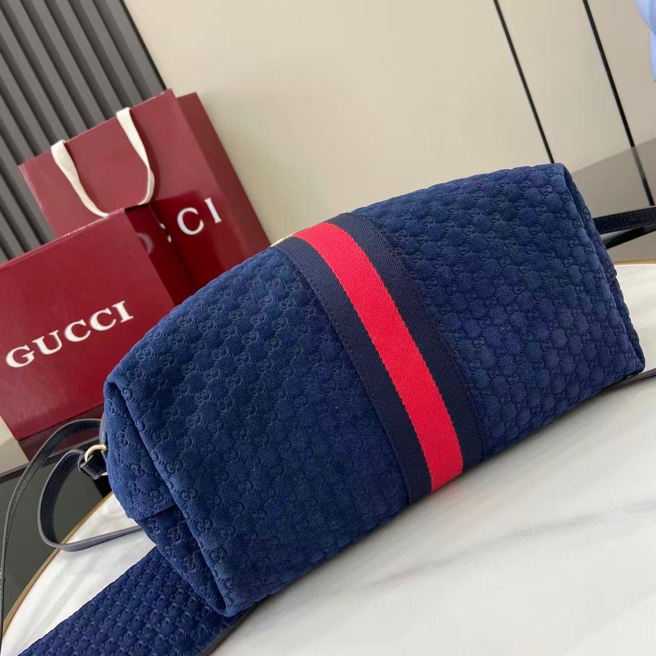 Gucci Blue Small Tote Bag 860845