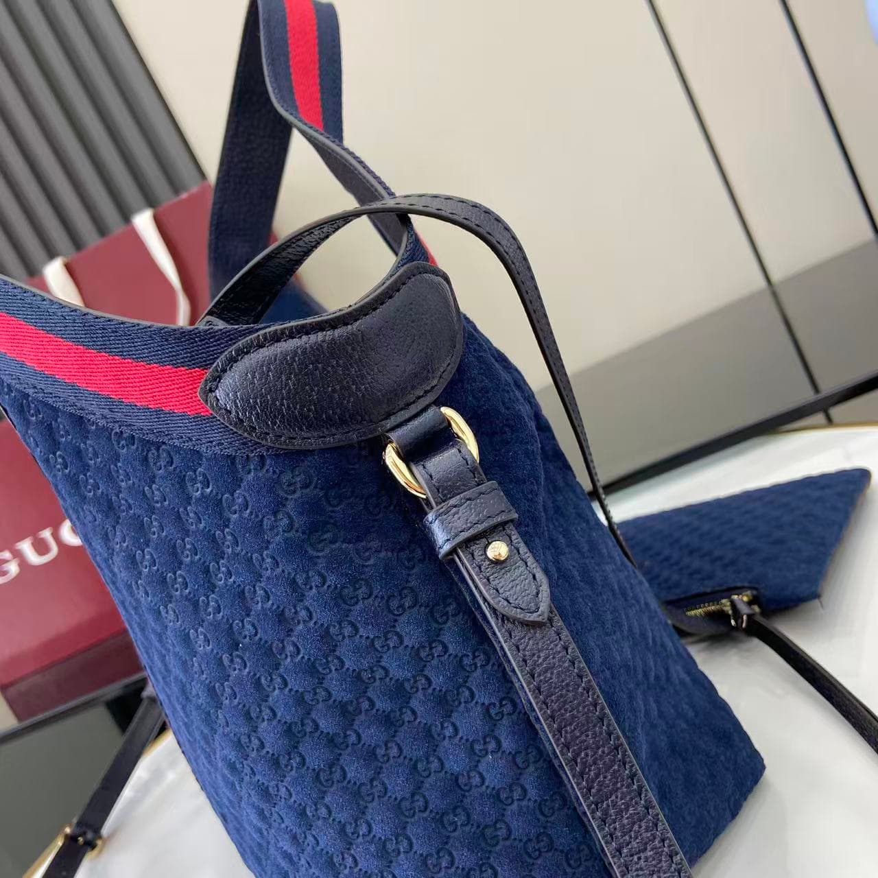 Gucci Blue Small Tote Bag 860845