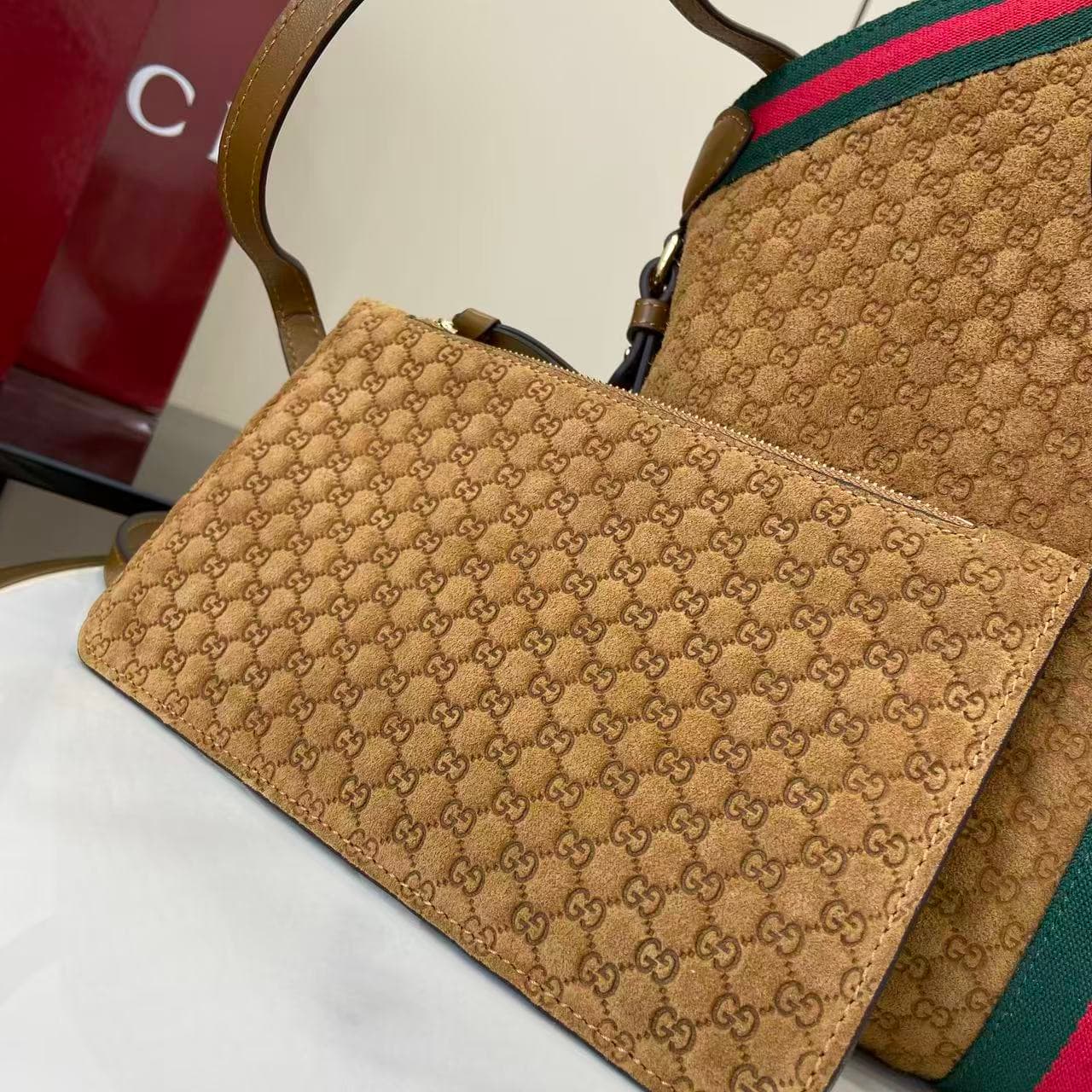 Gucci Brown Small Tote Bag 860845