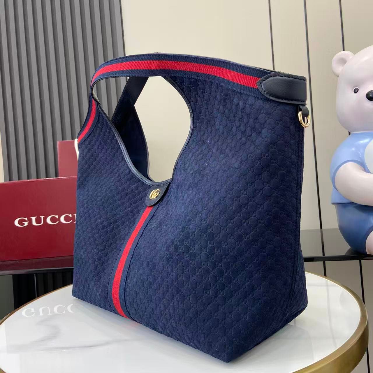 Gucci Blue Pouch 853971