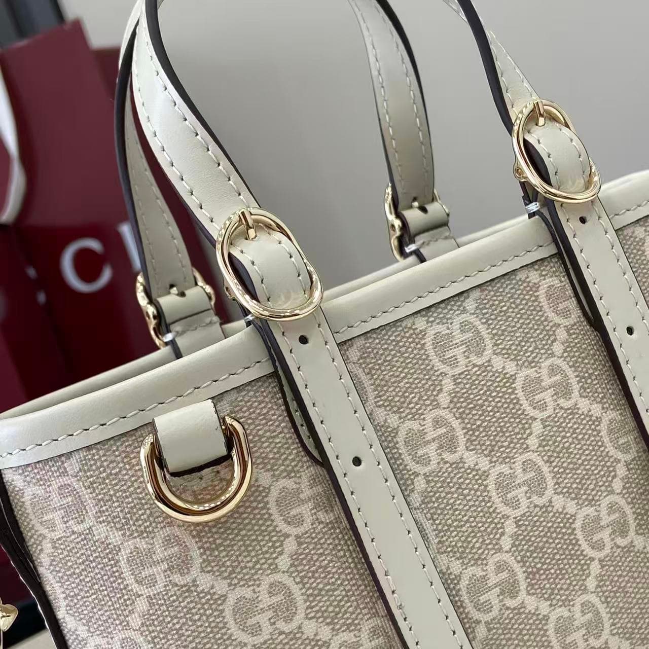Gucci White Mini Bag 855491