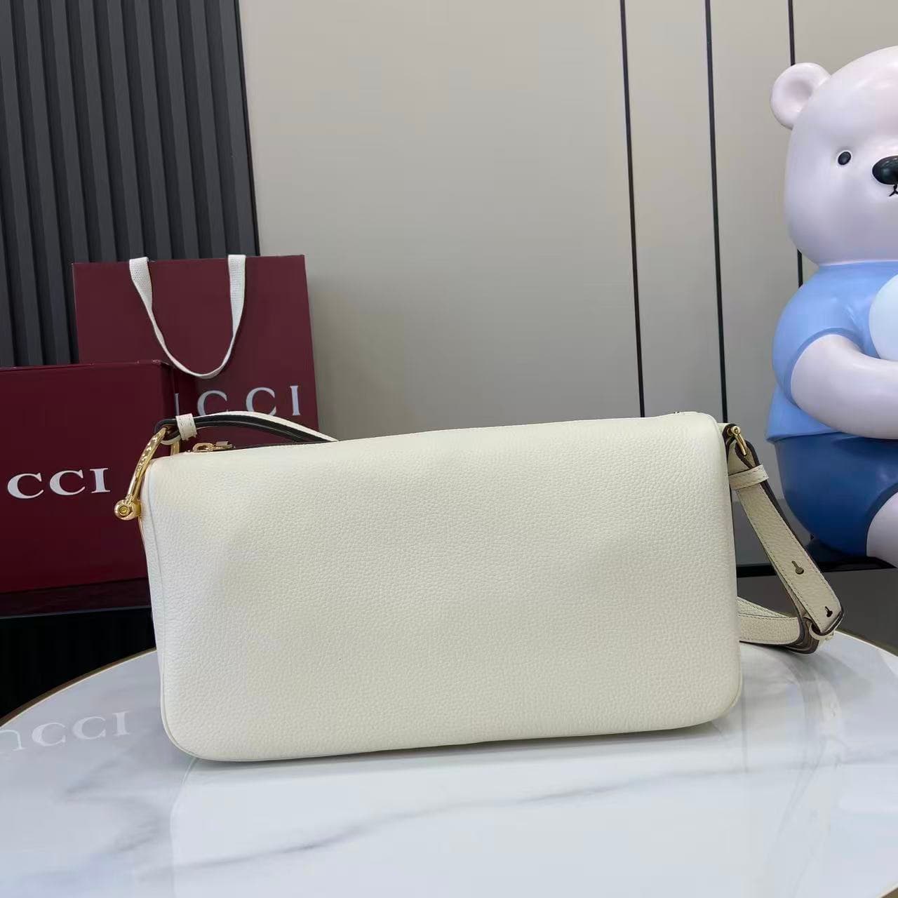Gucci White Bag 860787