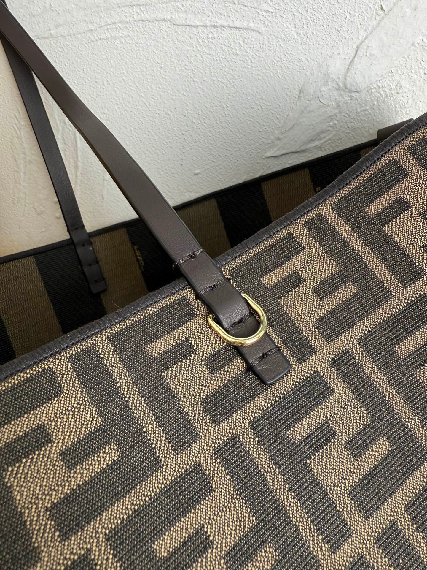 Fendi Brown Large Shoulder Bag