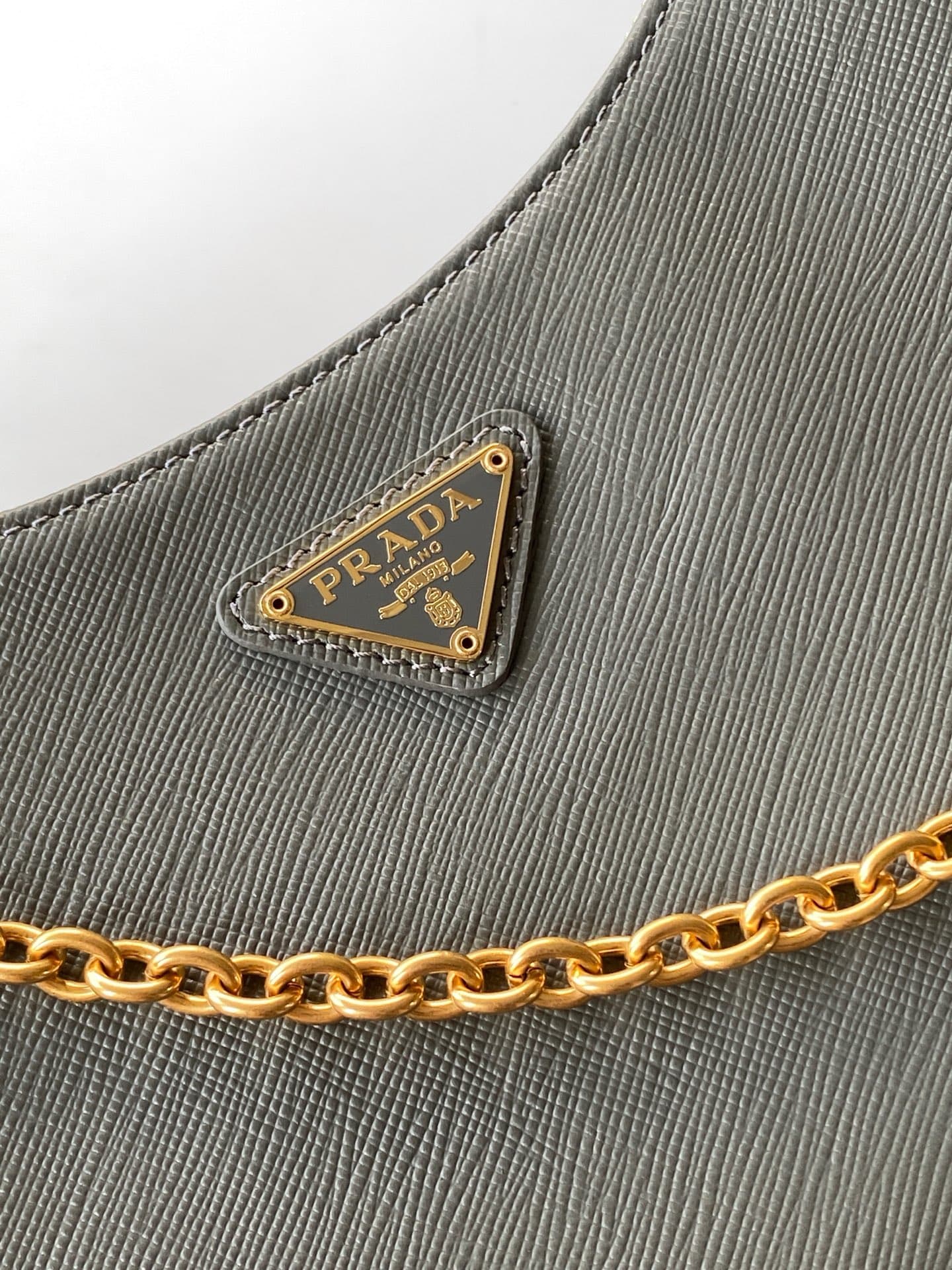 Prada Gold Shoulder Bag 1BH204