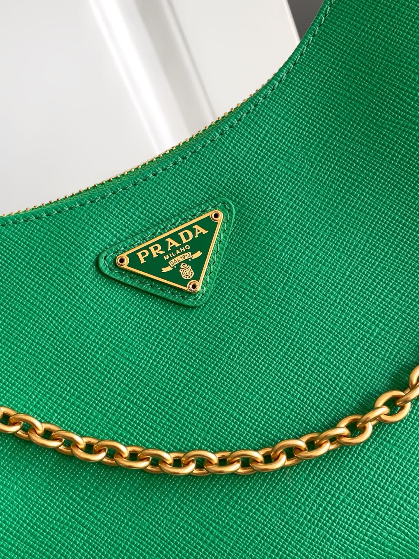 Prada Gold Shoulder Bag 1BH204