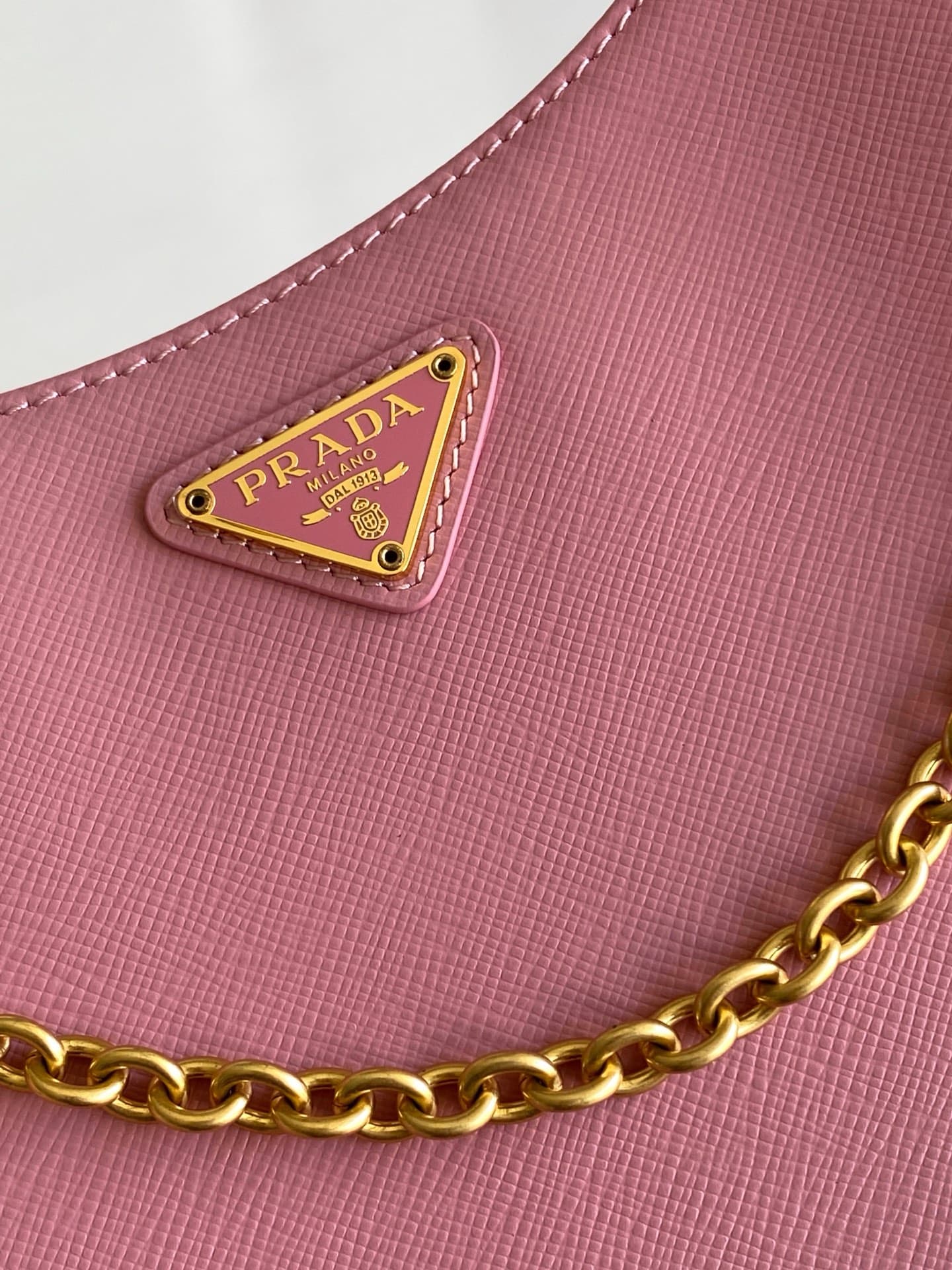 Prada Gold Shoulder Bag 1BH204