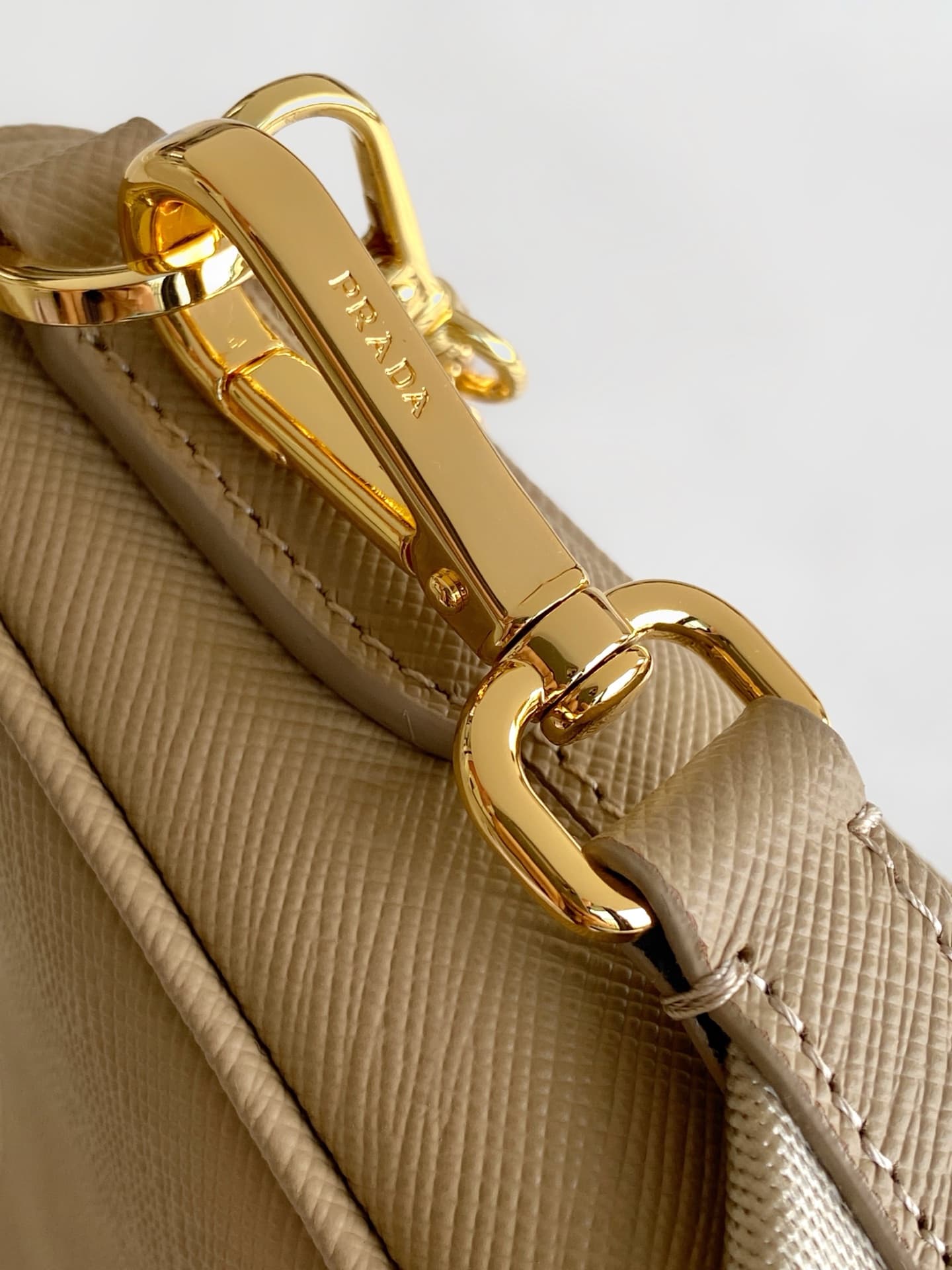 Prada Gold Shoulder Bag 1BH204