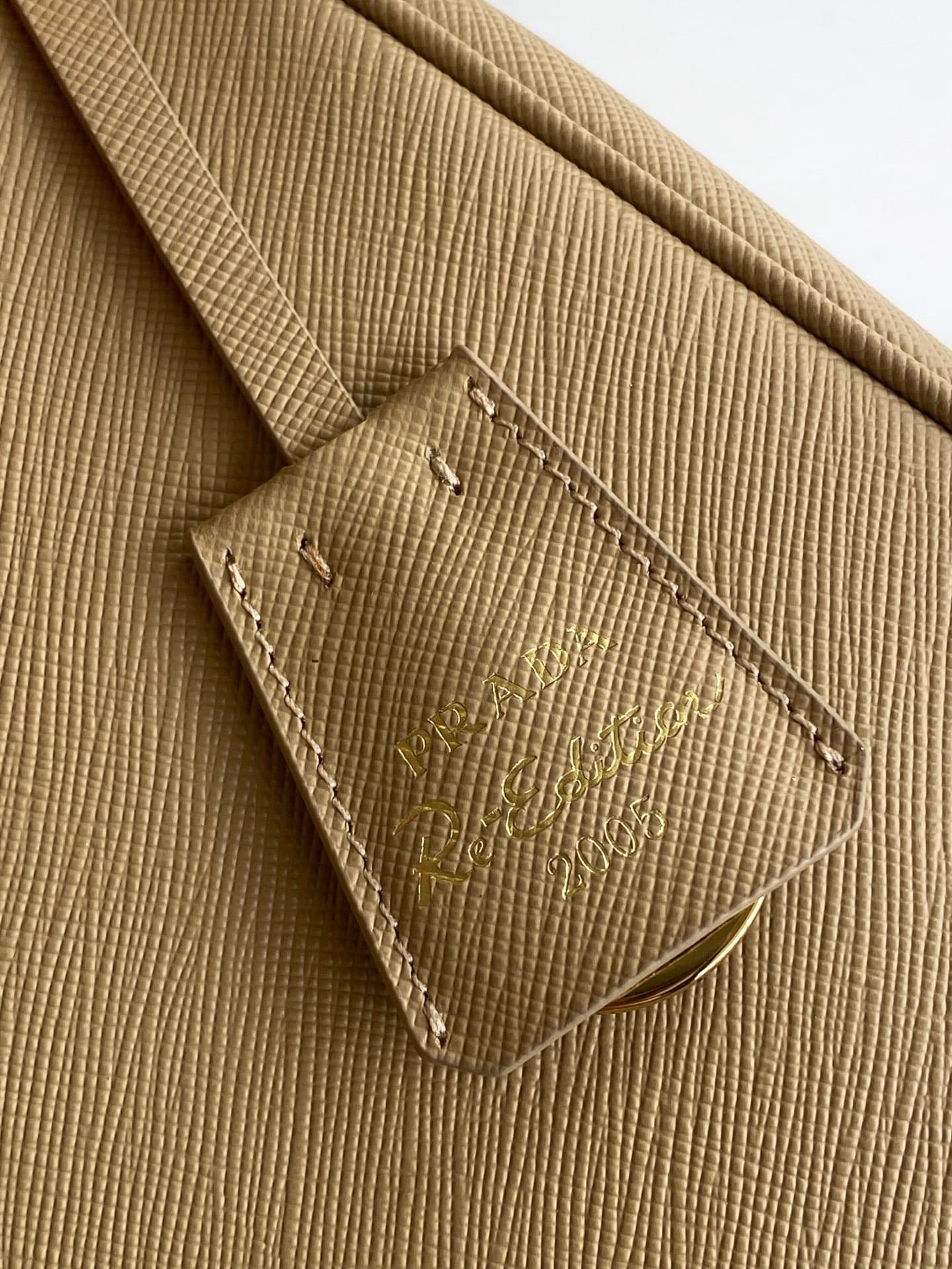 Prada Gold Shoulder Bag 1BH204