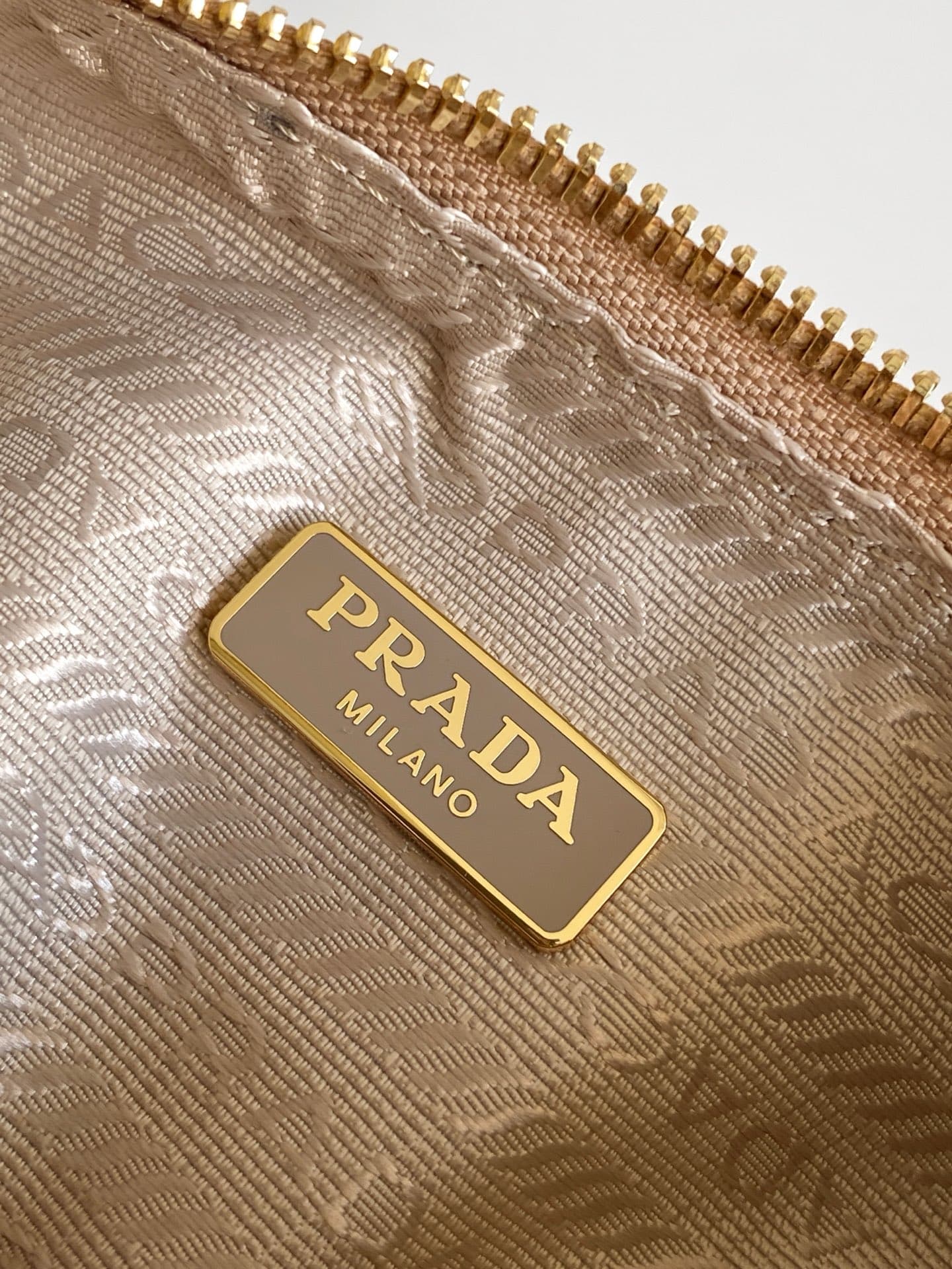 Prada Gold Shoulder Bag 1BH204