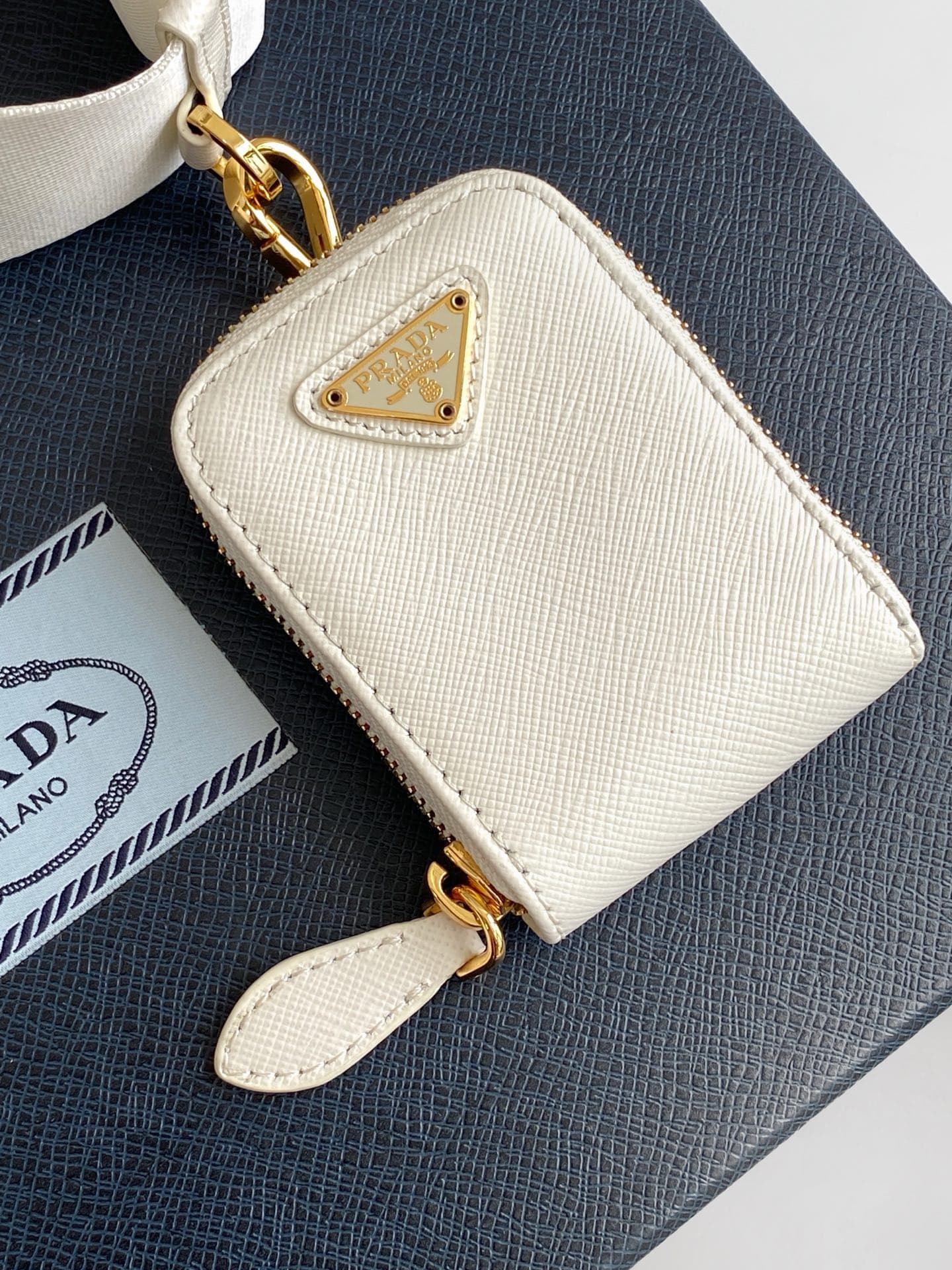 Prada Gold Shoulder Bag 1BH204