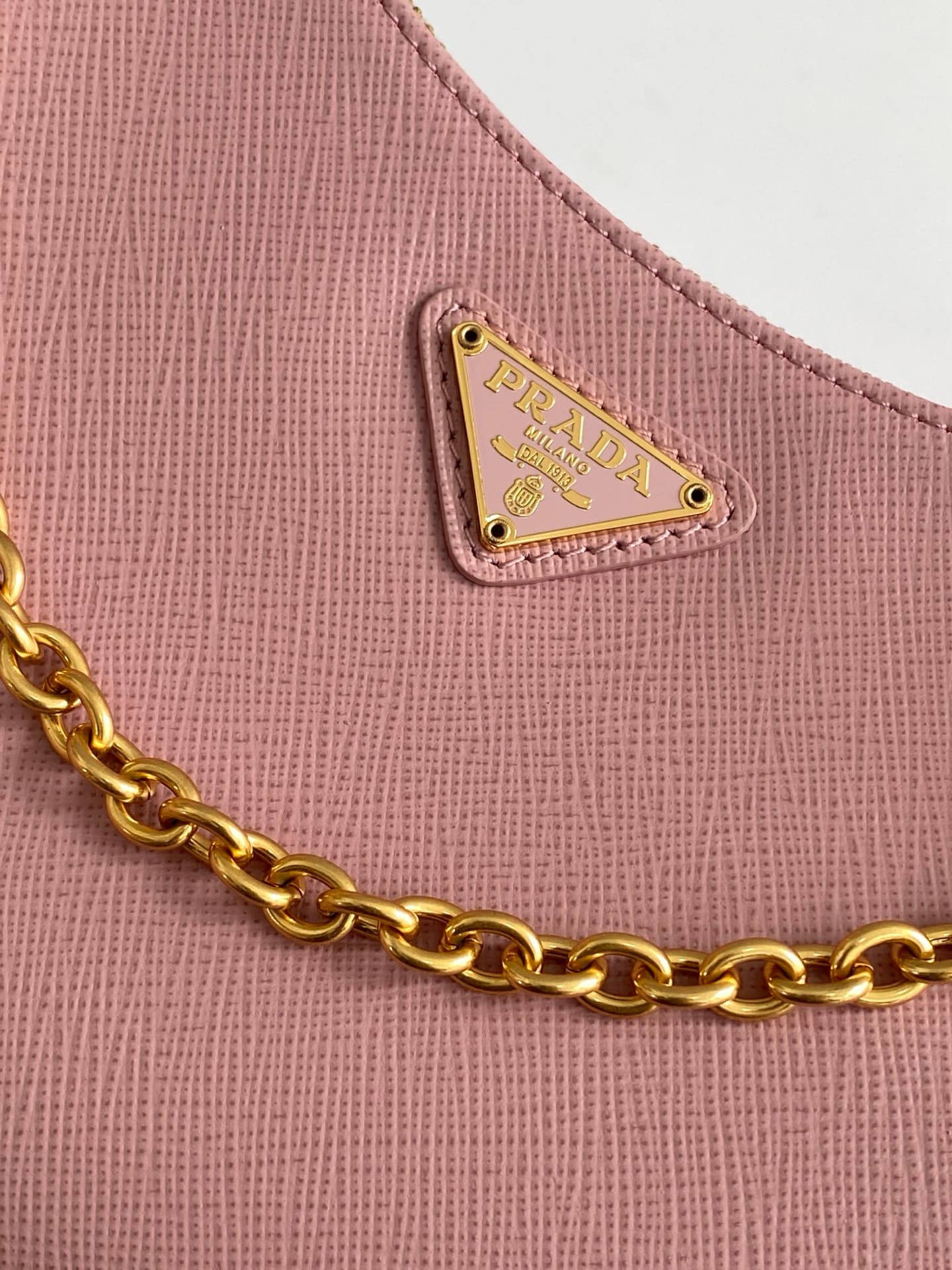 Prada Gold Shoulder Bag 1BH204
