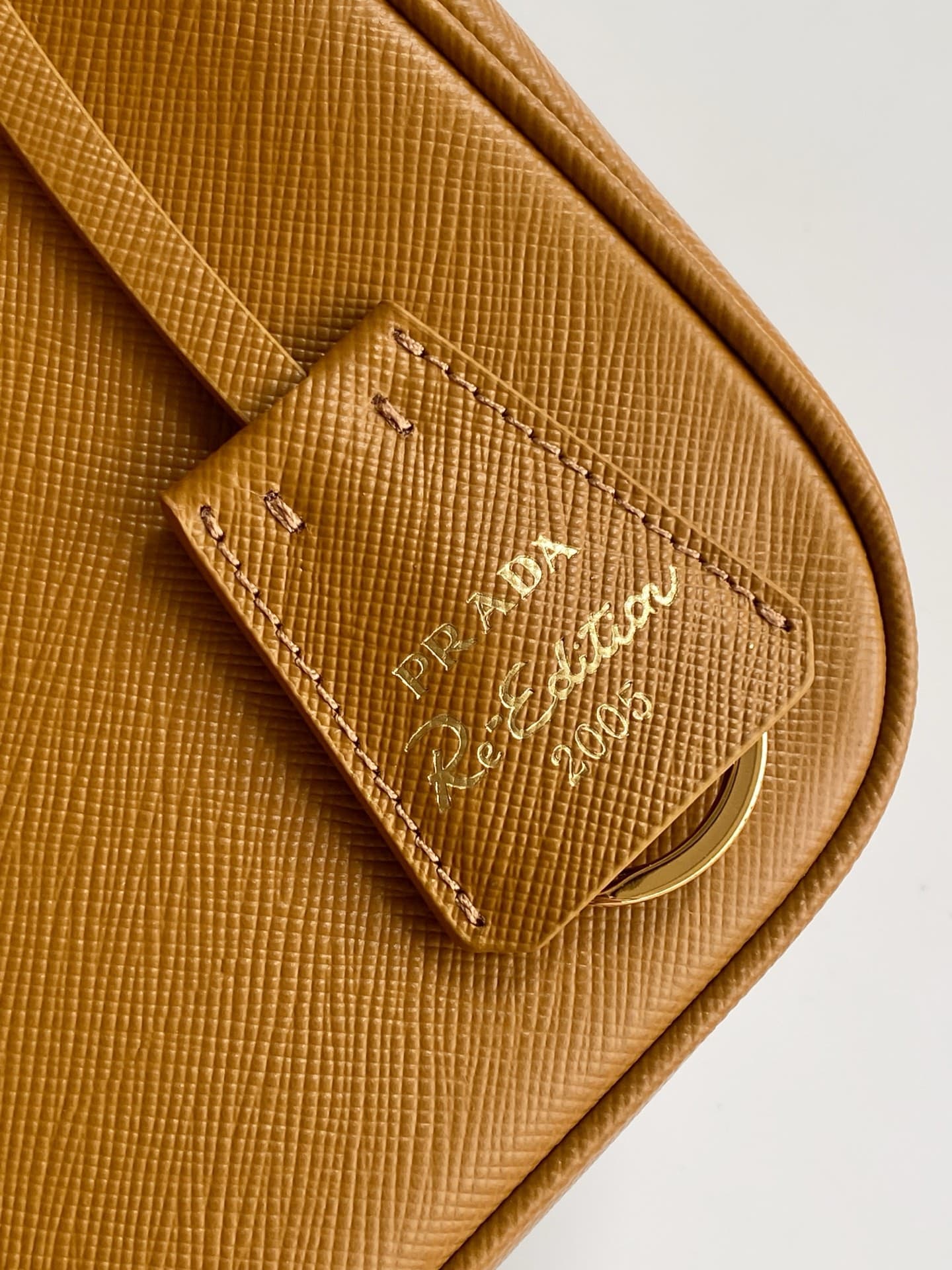Prada Gold Shoulder Bag 1BH204