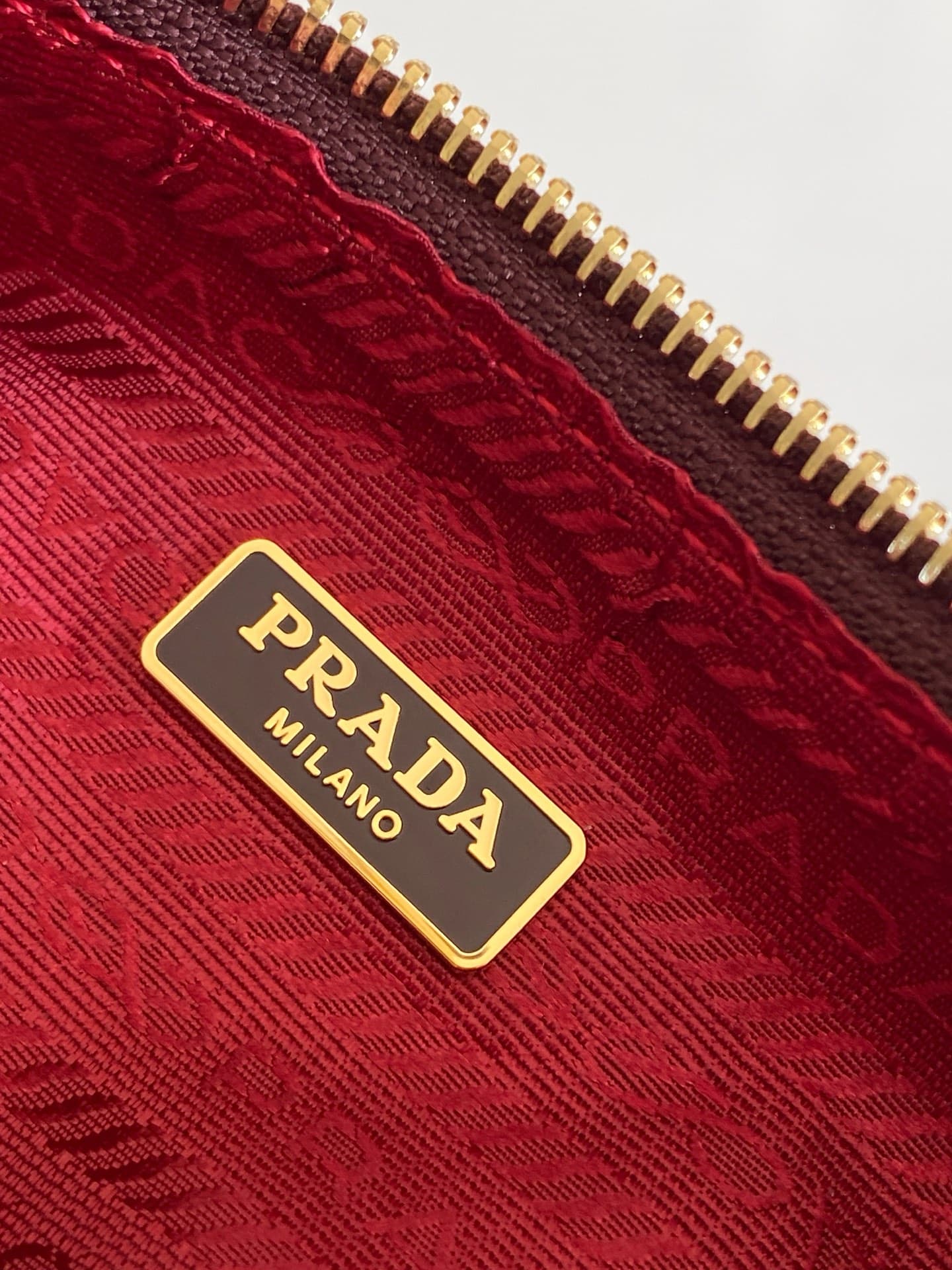 Prada Gold Shoulder Bag 1BH204