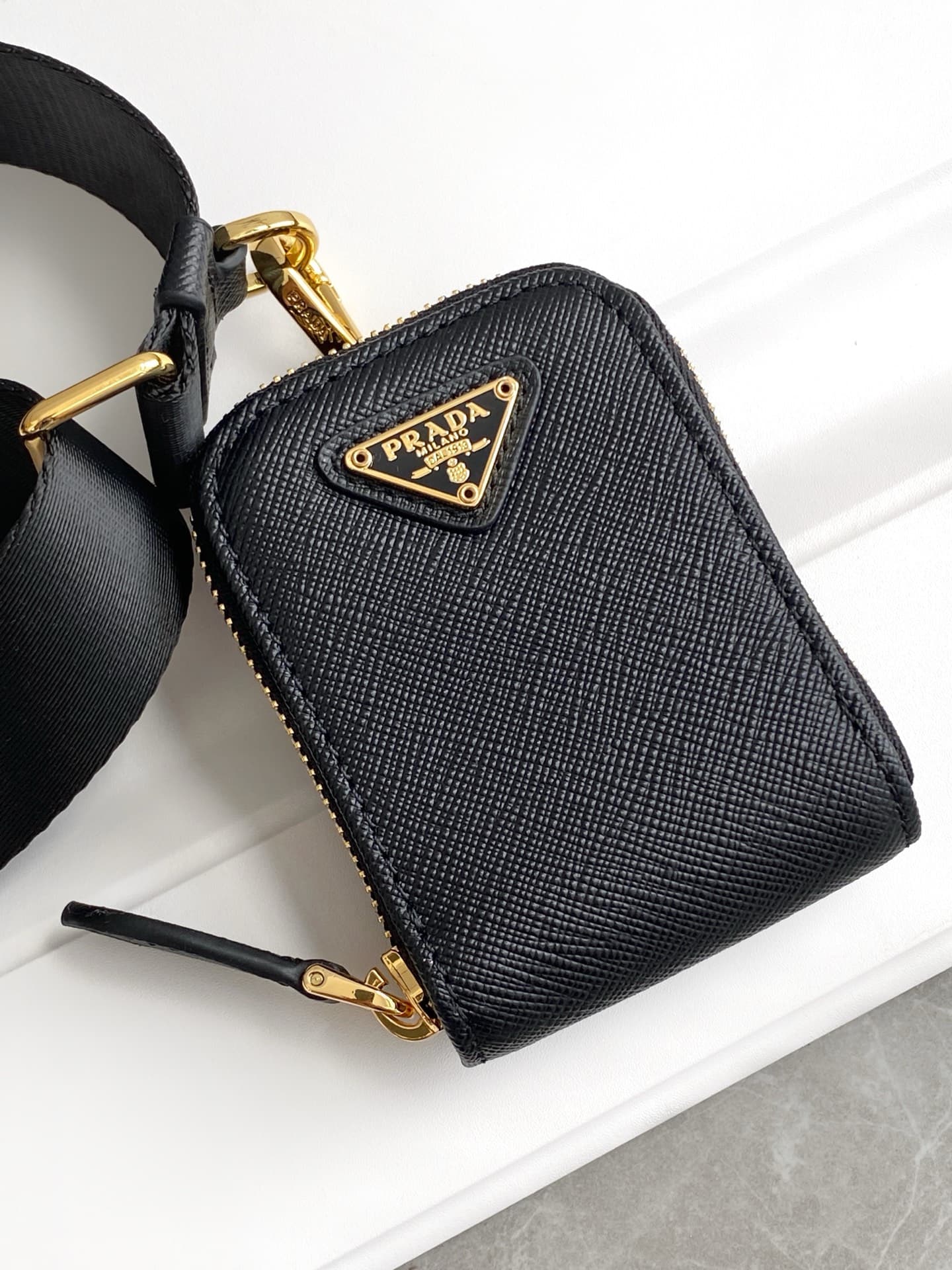 Prada Gold Shoulder Bag 1BH204