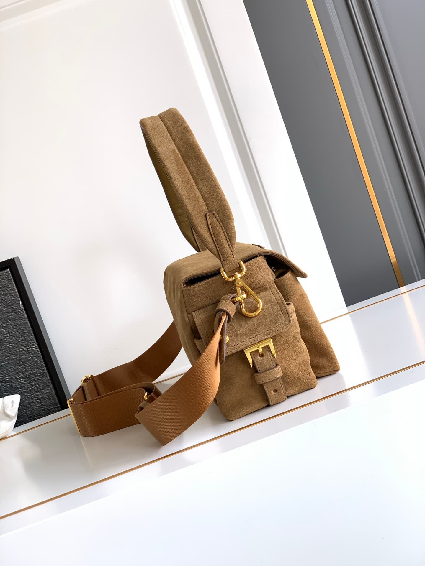 Prada Gold Large Bag 1BD394