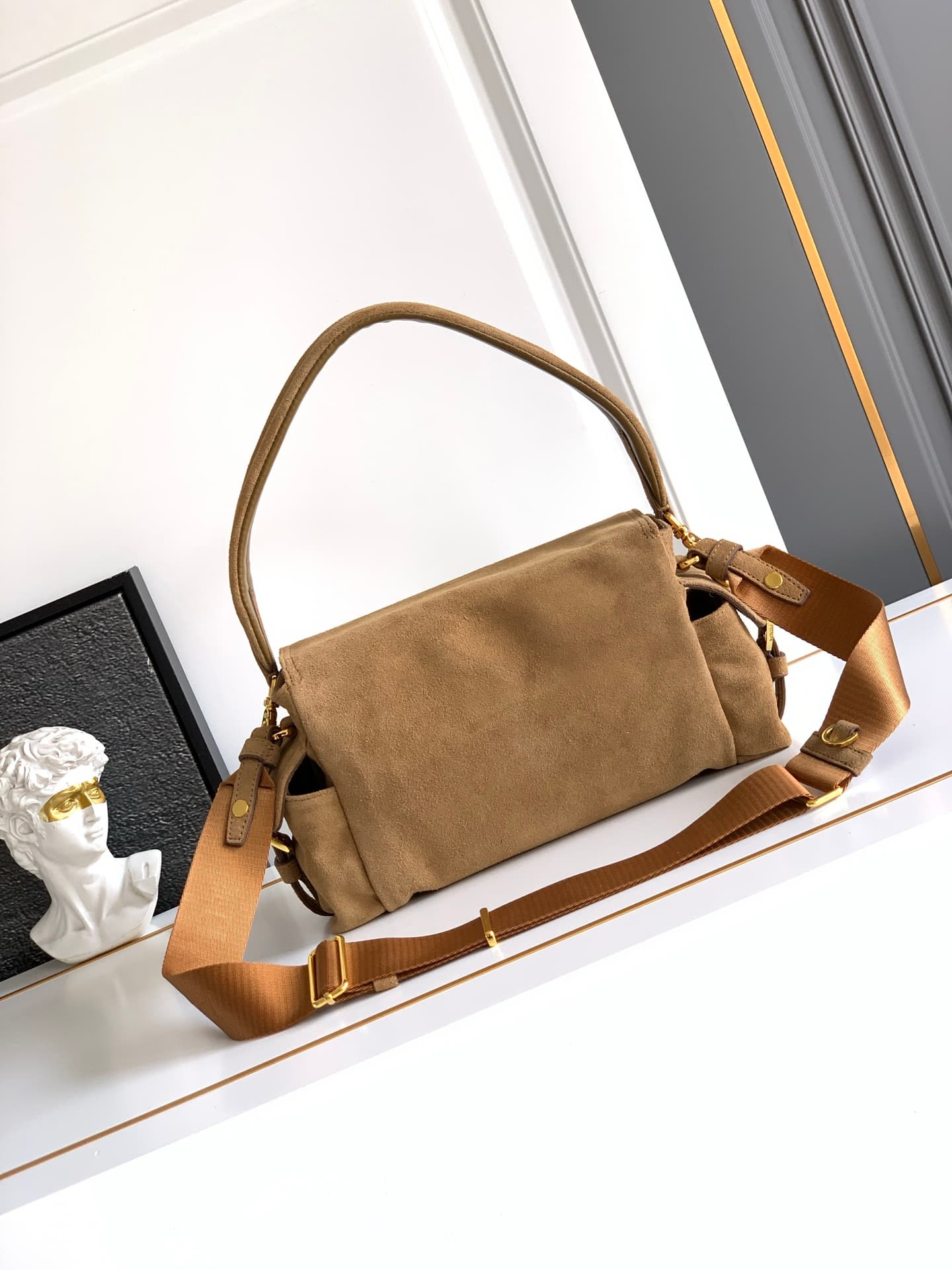 Prada Gold Large Bag 1BD394