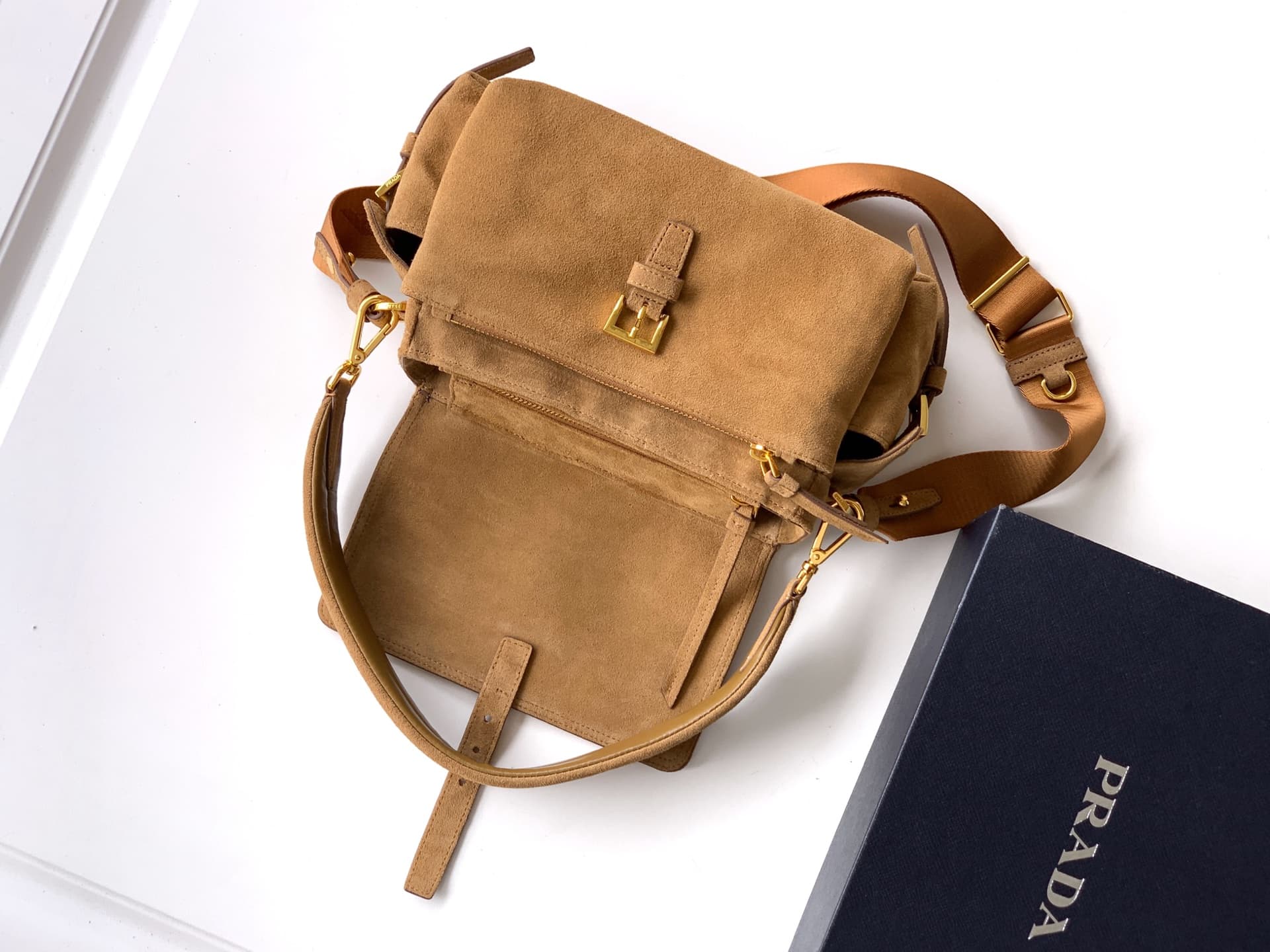 Prada Gold Large Bag 1BD394