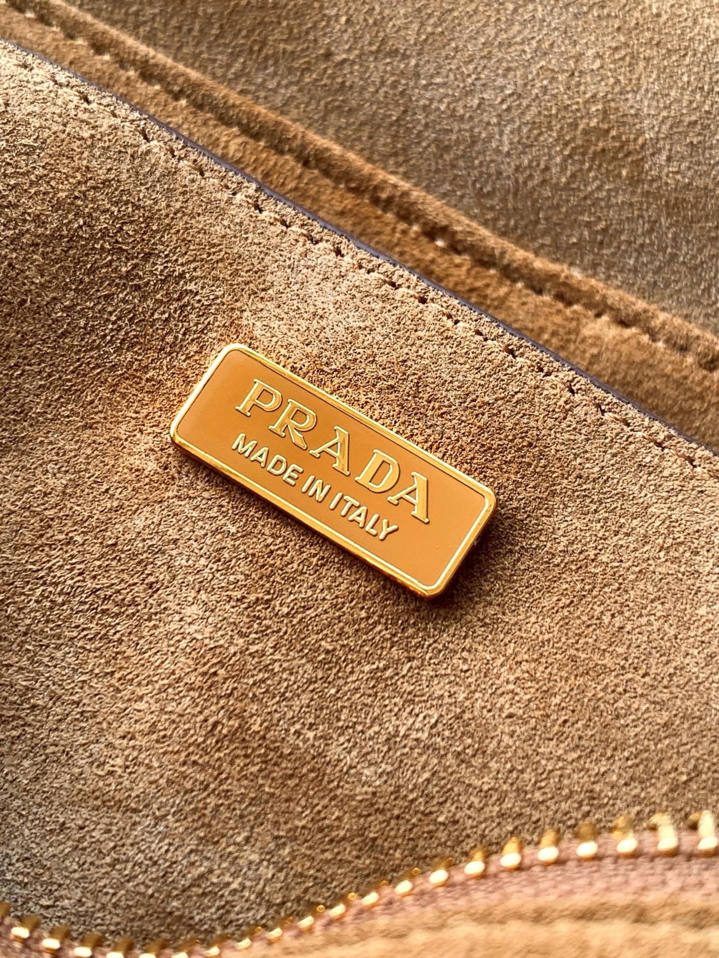 Prada Gold Large Bag 1BD394