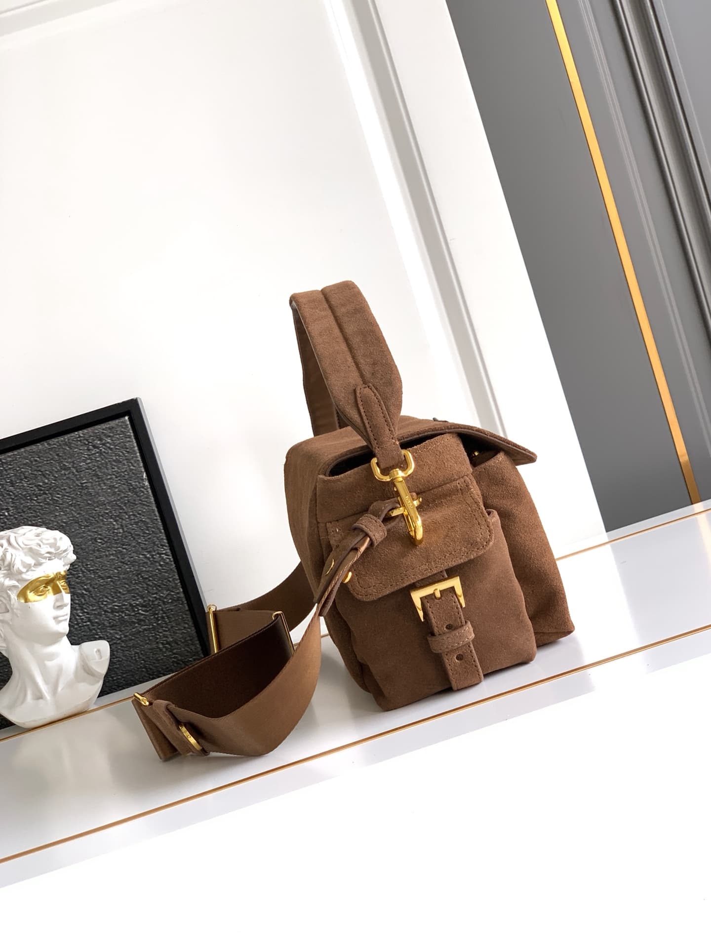 Prada Gold Large Bag 1BD394
