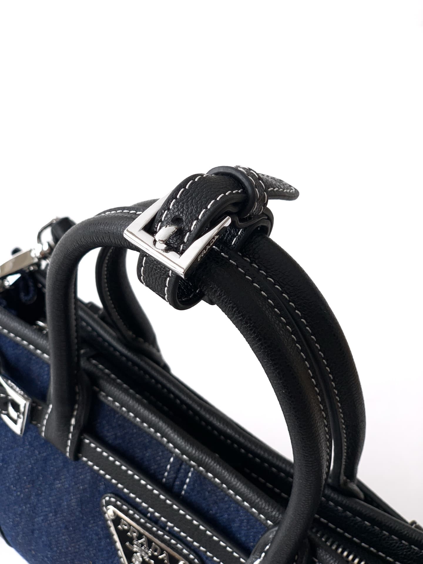 Prada Denim Mini Crossbody Bag 1BA486