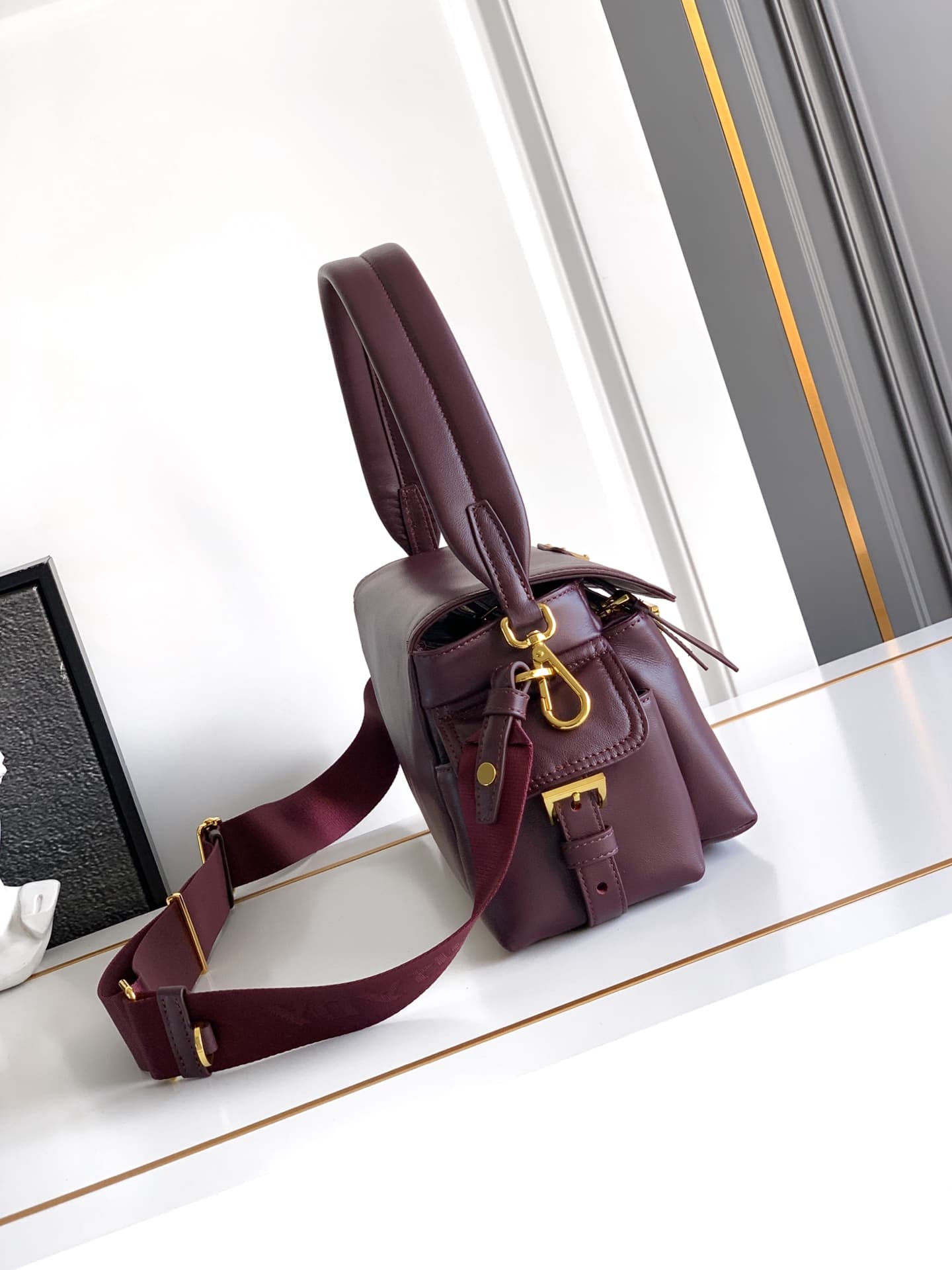 Prada Gold Bag 1BD394