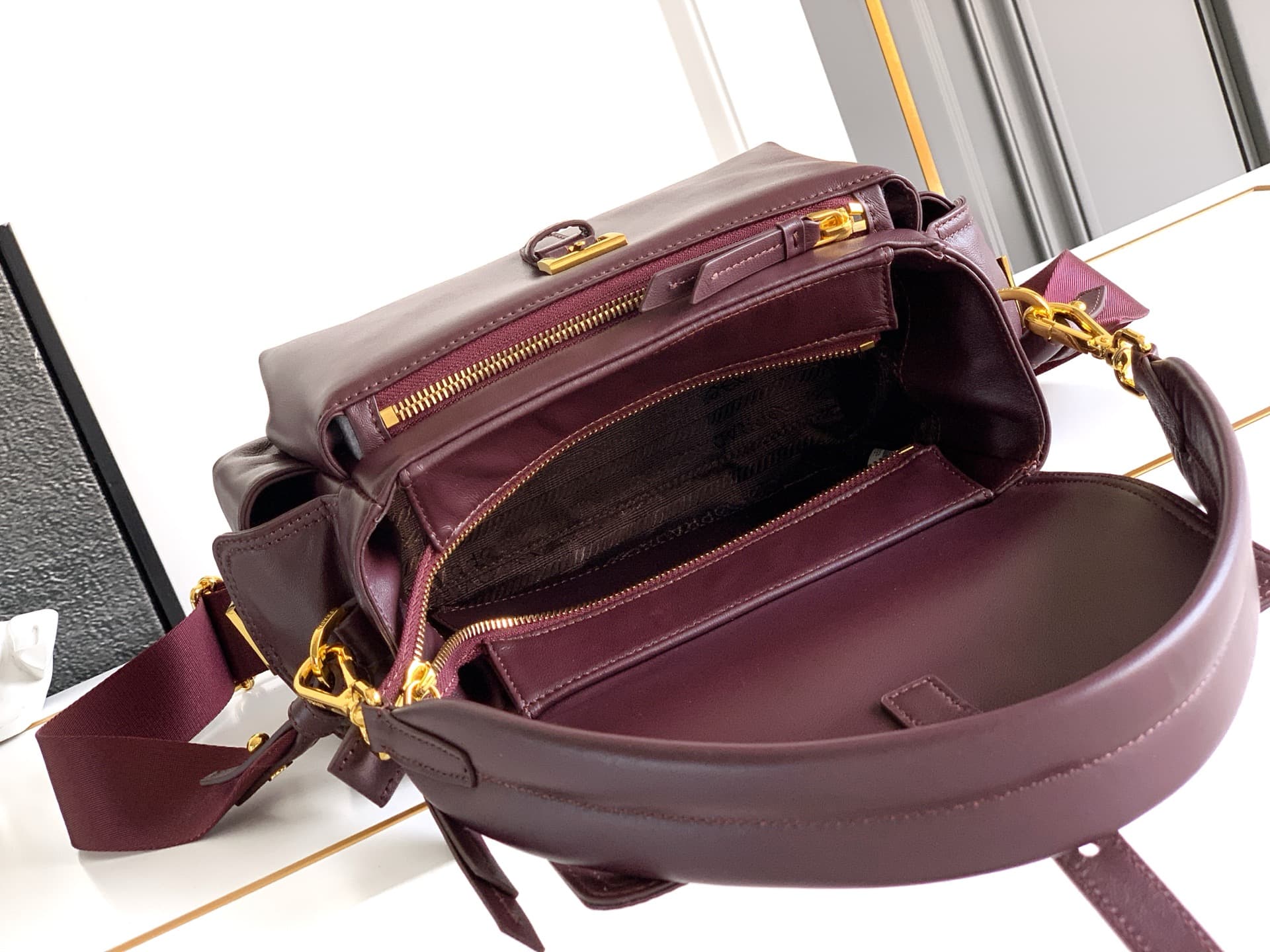 Prada Gold Bag 1BD394