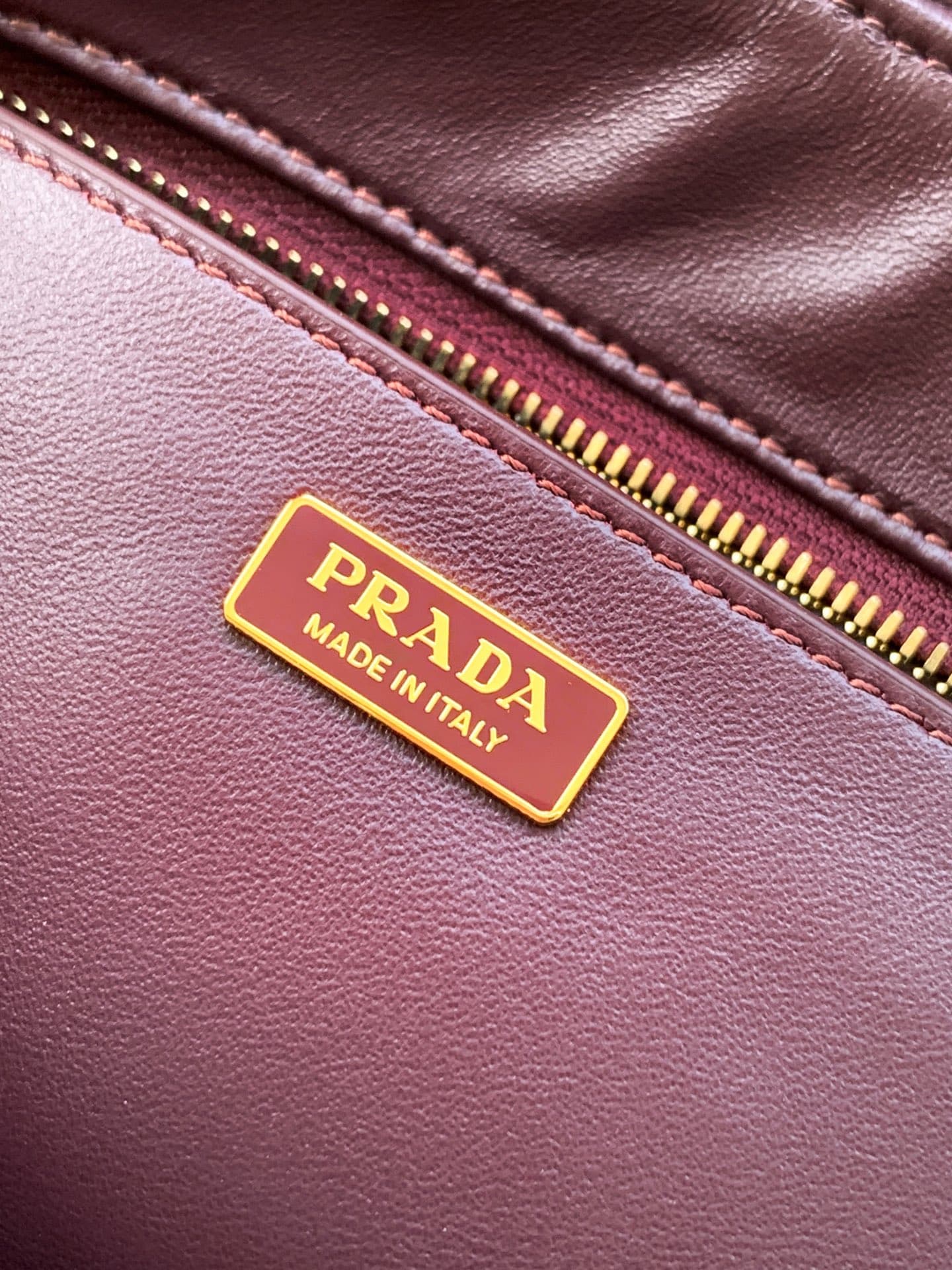 Prada Gold Bag 1BD394