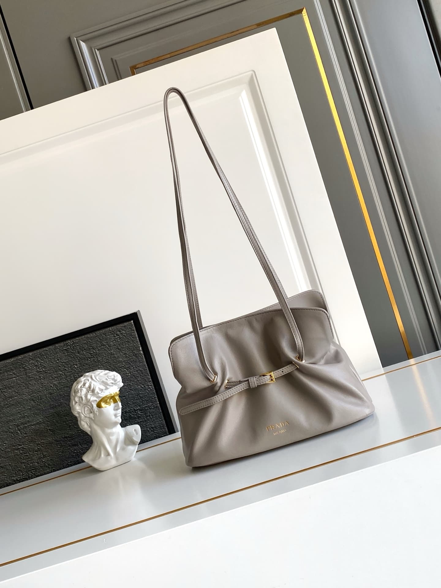 Prada Gold Bag 1BG586