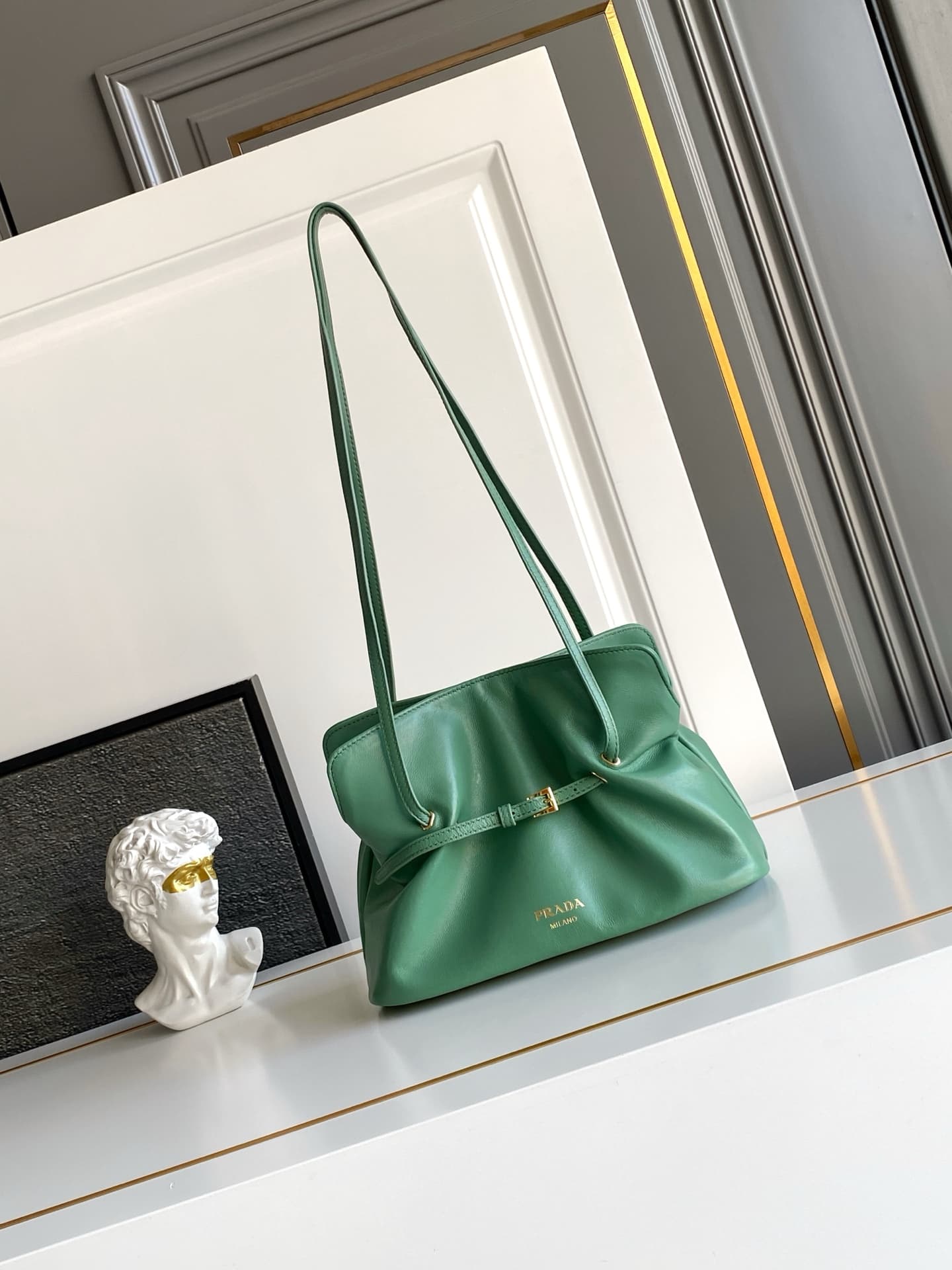 Prada Gold Bag 1BG586