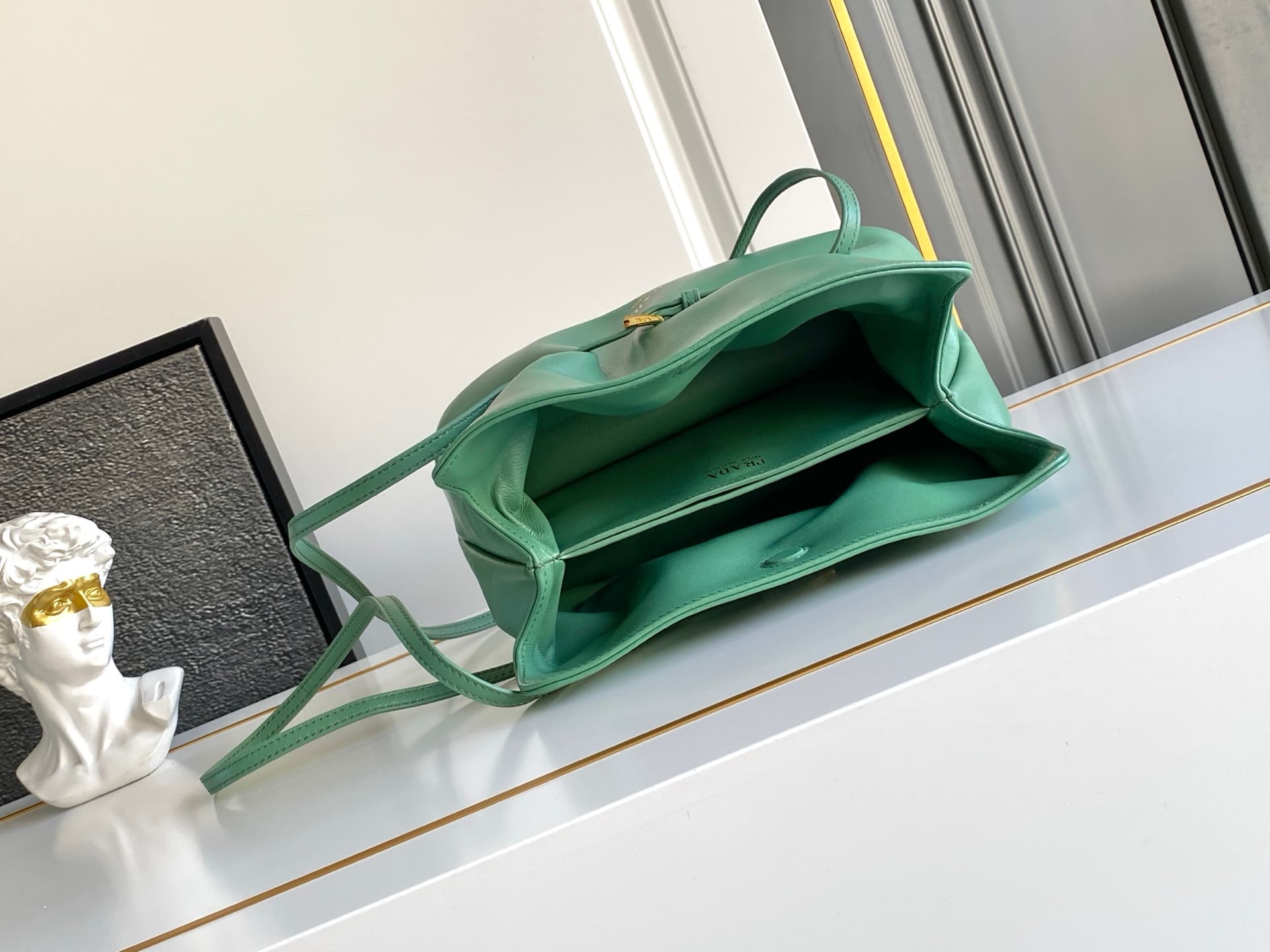 Prada Gold Bag 1BG586