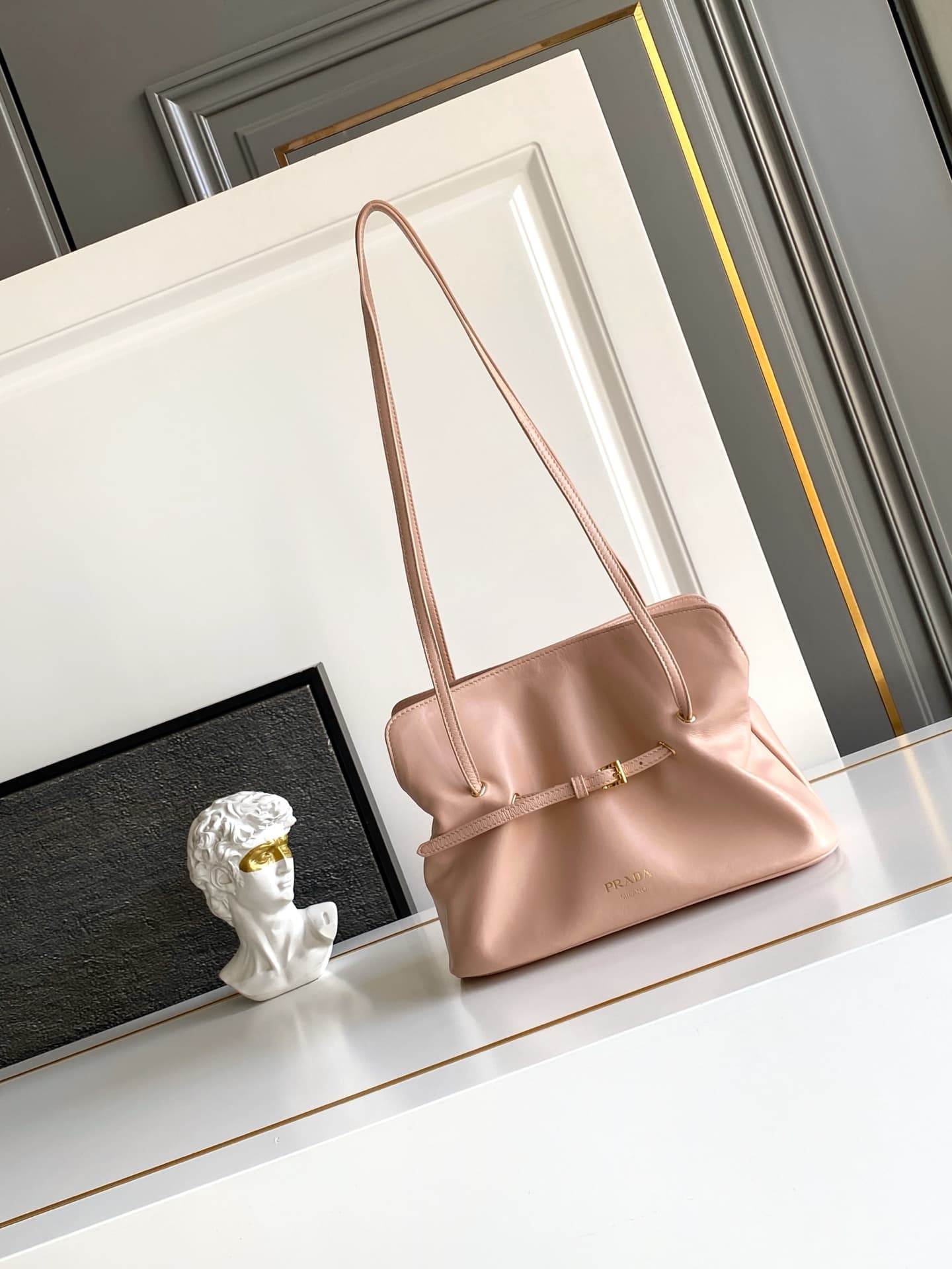 Prada Gold Bag 1BG586