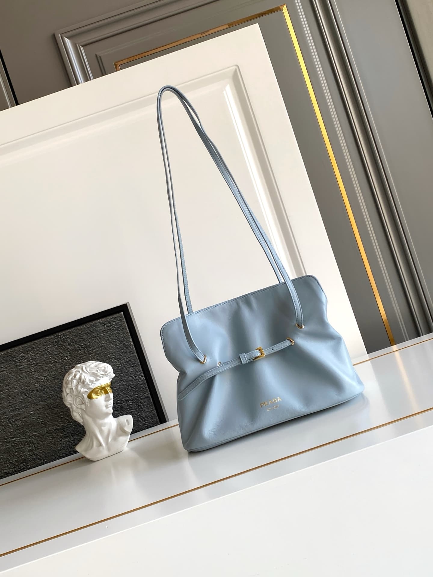 Prada Gold Bag 1BG586