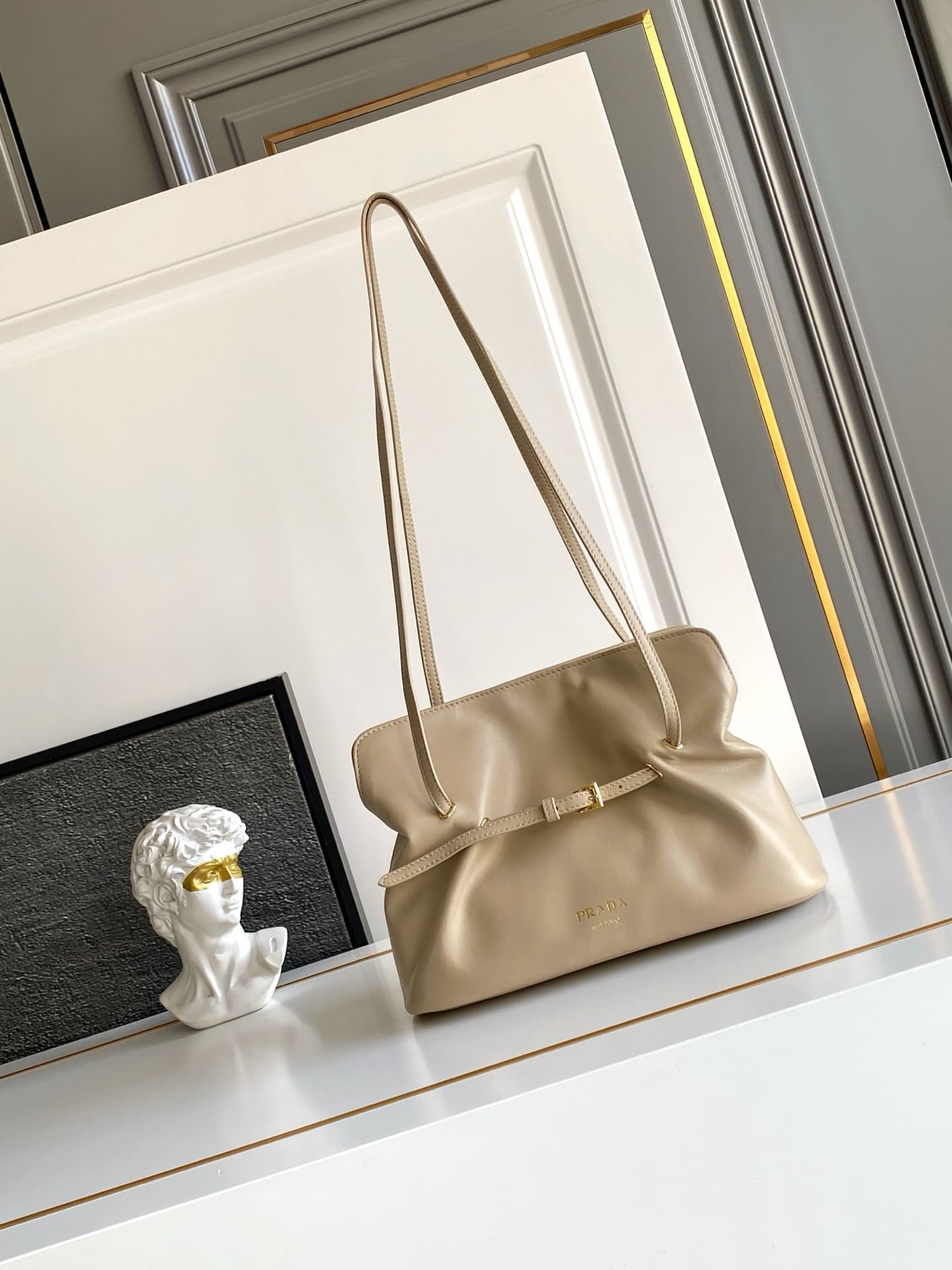 Prada Gold Bag 1BG586