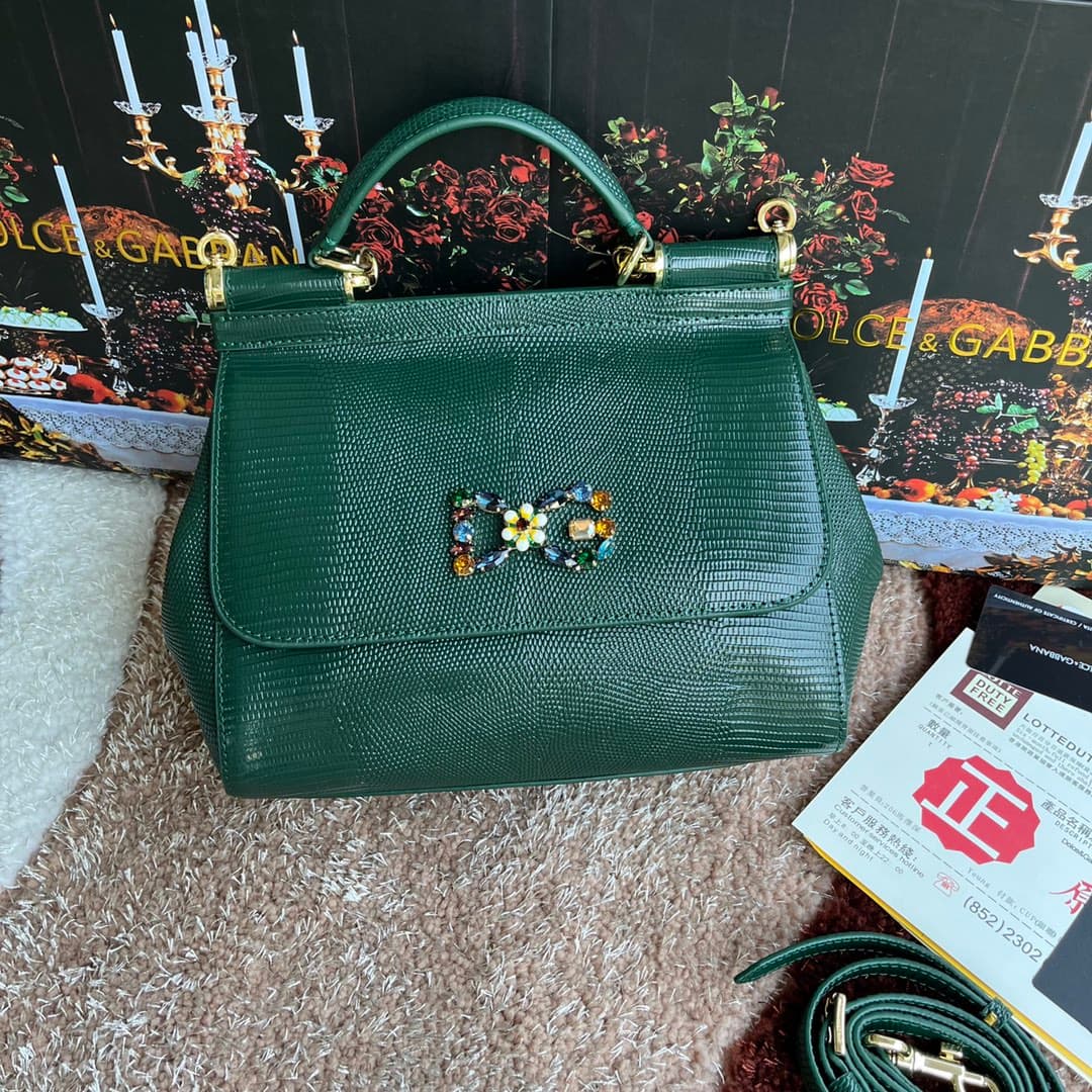 Dolce & Gabbana Gold Bags 4136