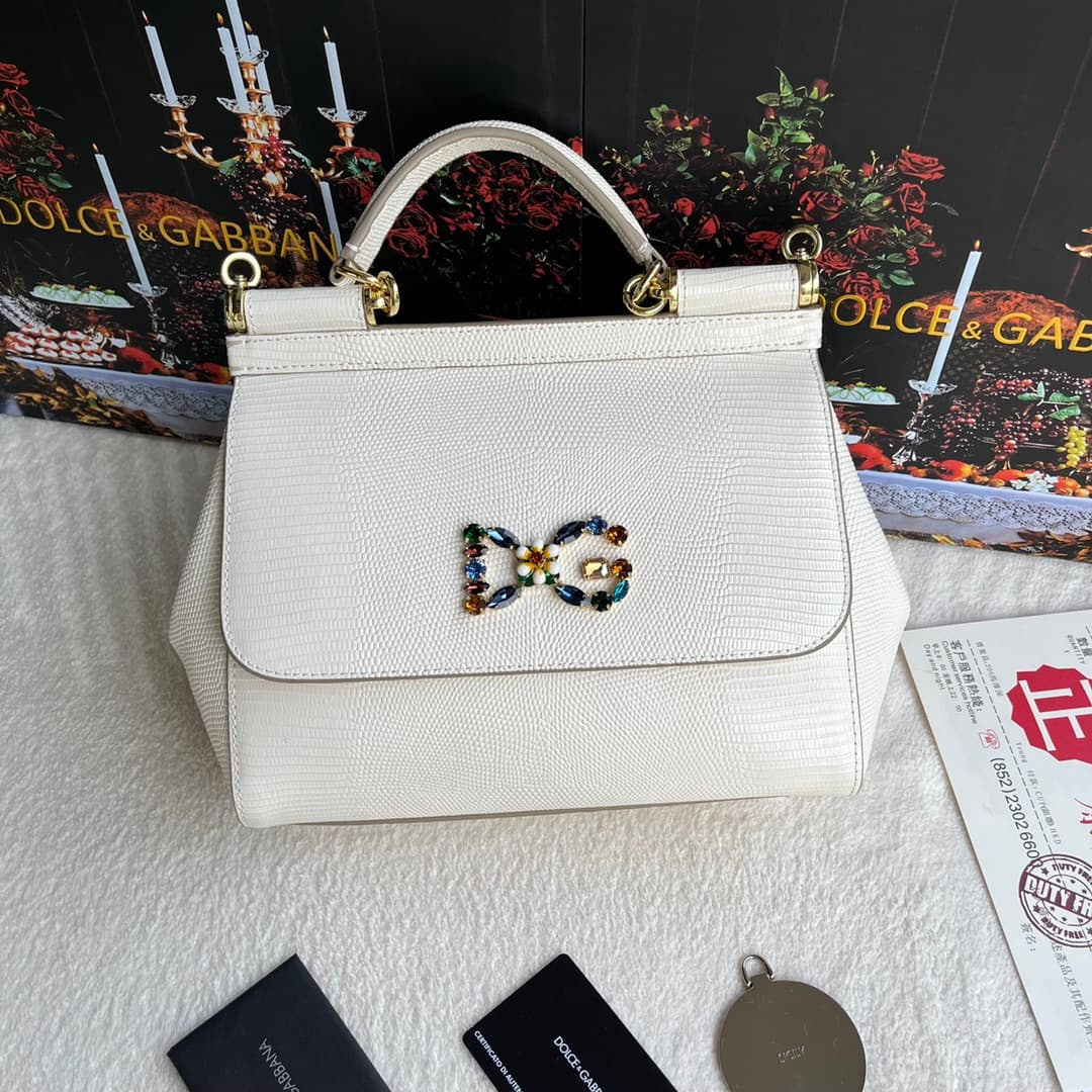 Dolce & Gabbana Gold Bags 4136