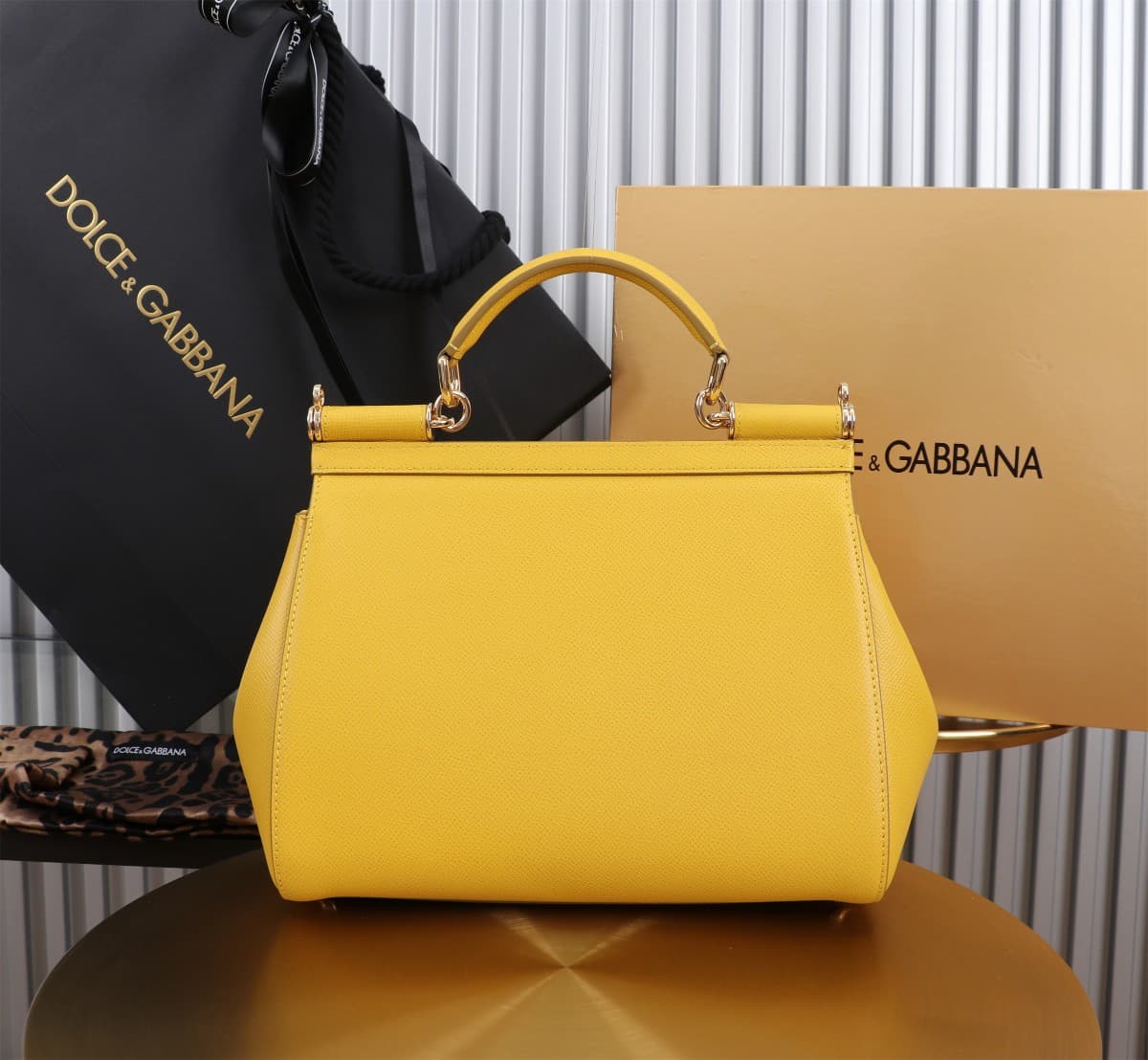 Hermes Yellow Crossbody Bag