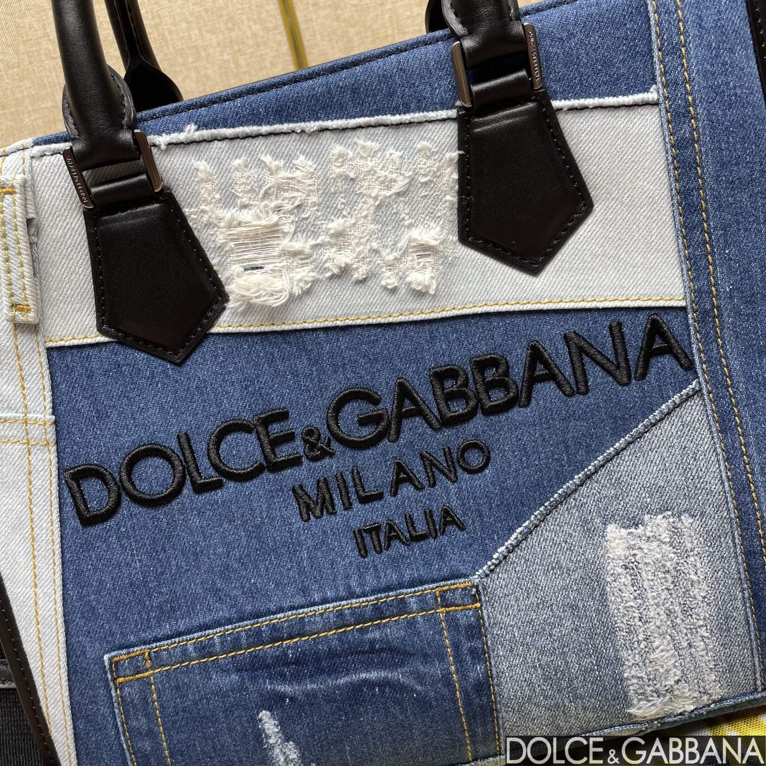 DG复刻 Denim Crossbody Bag