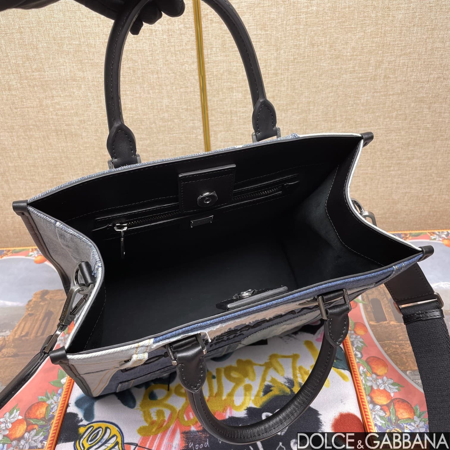 DG复刻 Denim Crossbody Bag